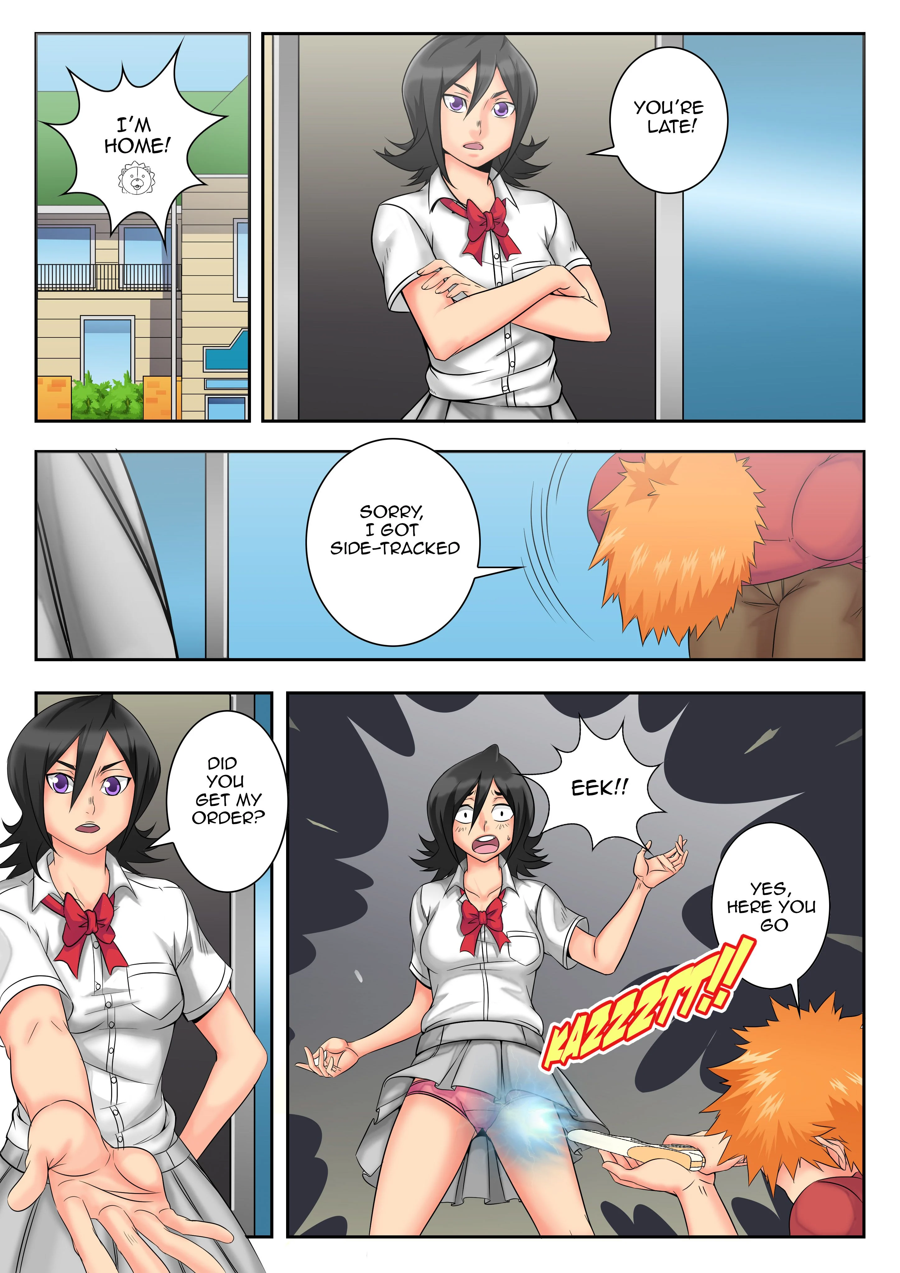 A What If Story (Bleach) [TSFSingularity] 1 . A What If Story - Chapter 1 (Bleach) [TSFSingularity] – page 4