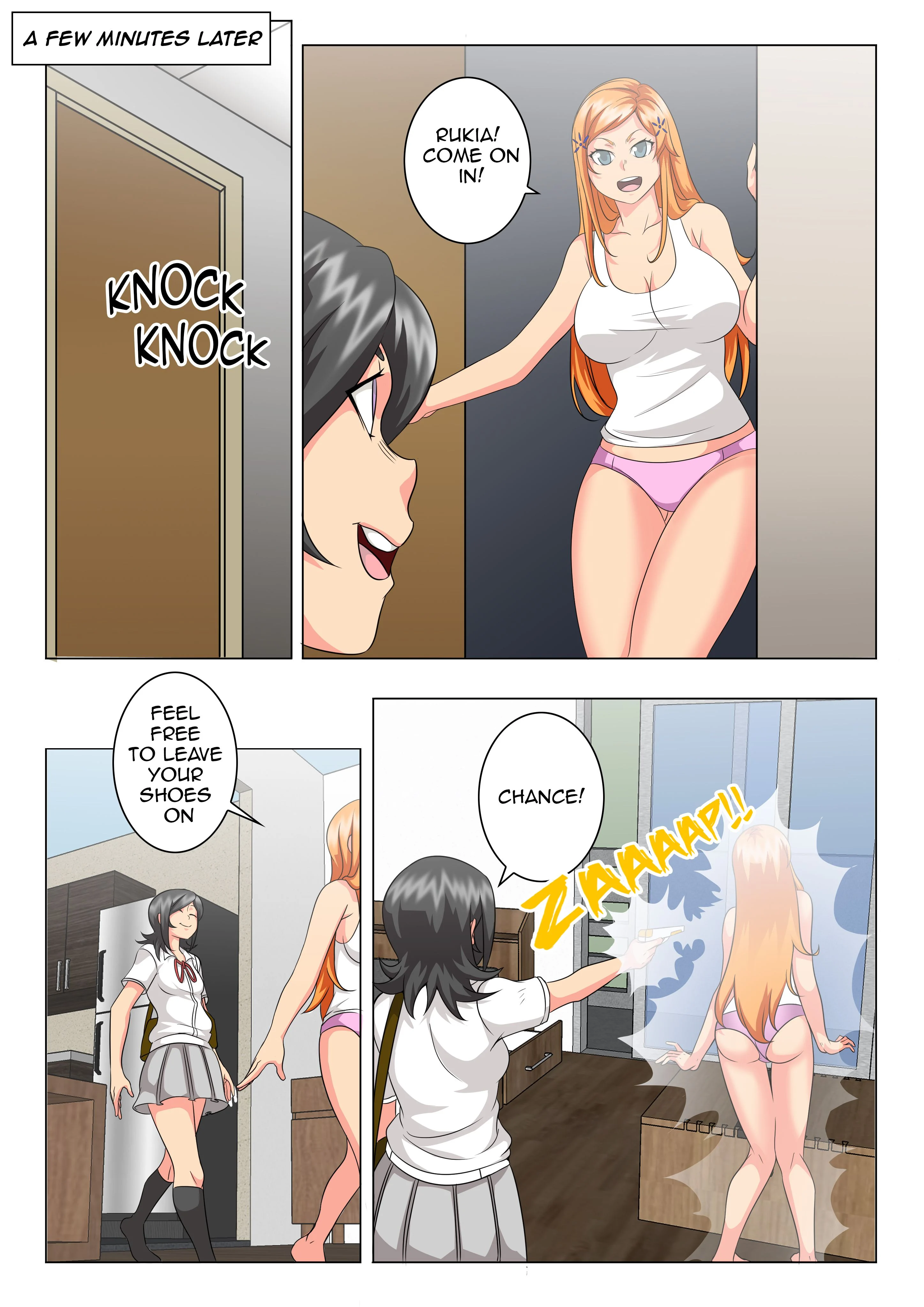 A What If Story (Bleach) [TSFSingularity] 3 . A What If Story - Chapter 3 (Bleach) [TSFSingularity] – page 9