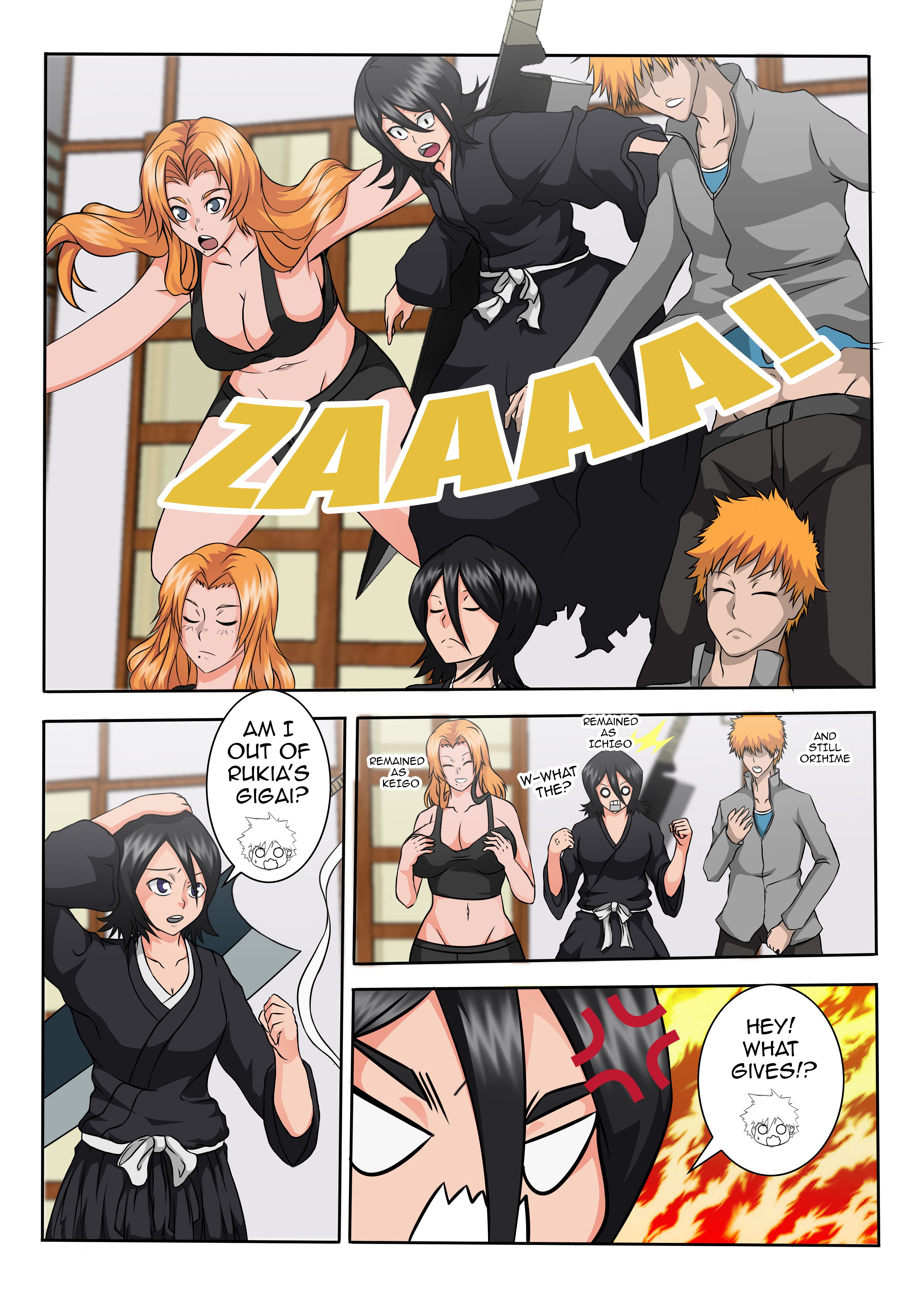 A What If Story (Bleach) [TSFSingularity] 4 . A What If Story - Chapter 4 (Bleach) [TSFSingularity] – page 16