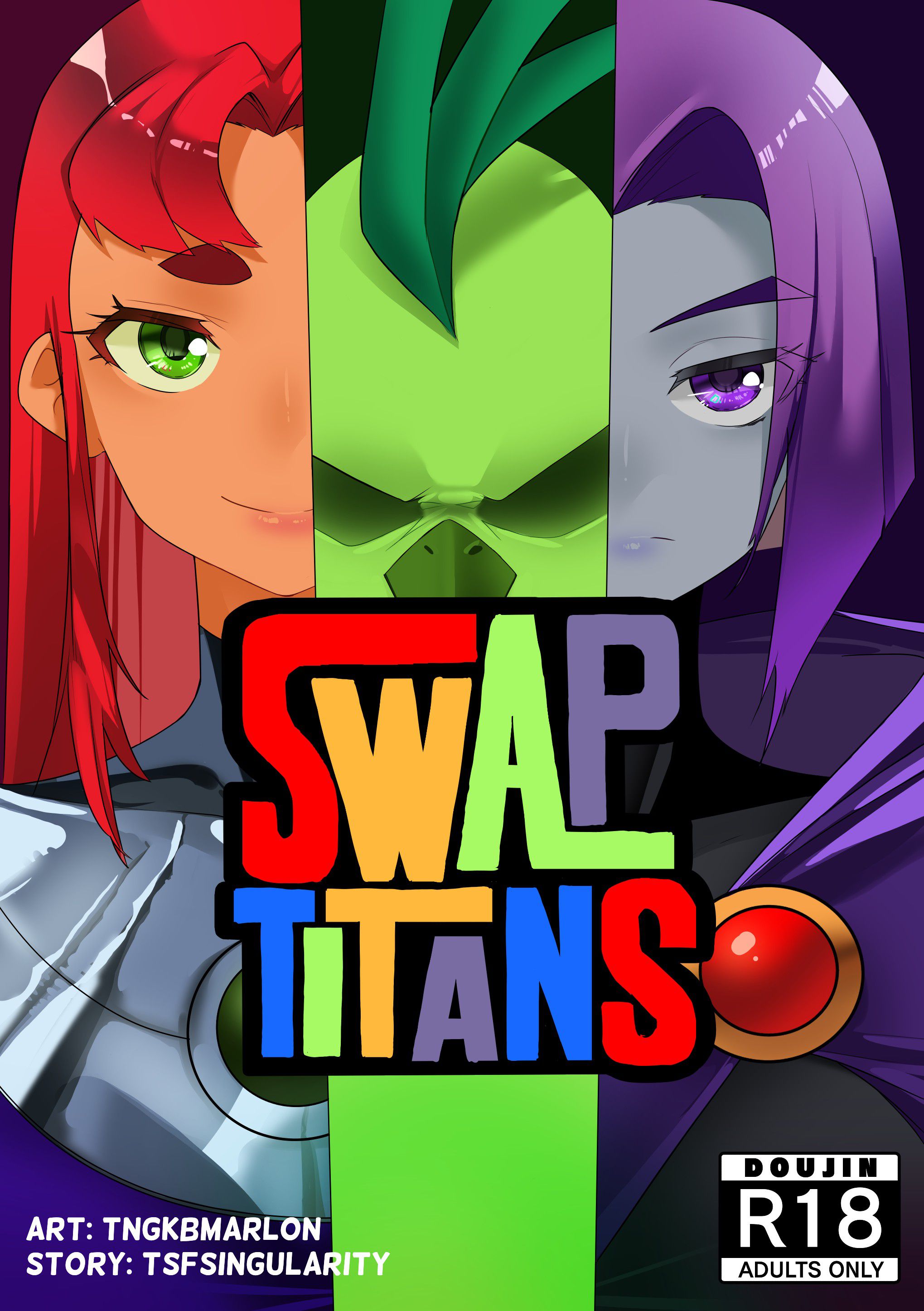 Swap Titans (Teen Titans) [TSFSingularity , TNGKBmarlon] 1 . Swap Titans - Chapter 1 (Teen Titans) [TSFSingularity , TNGKBmarlon] – page 1