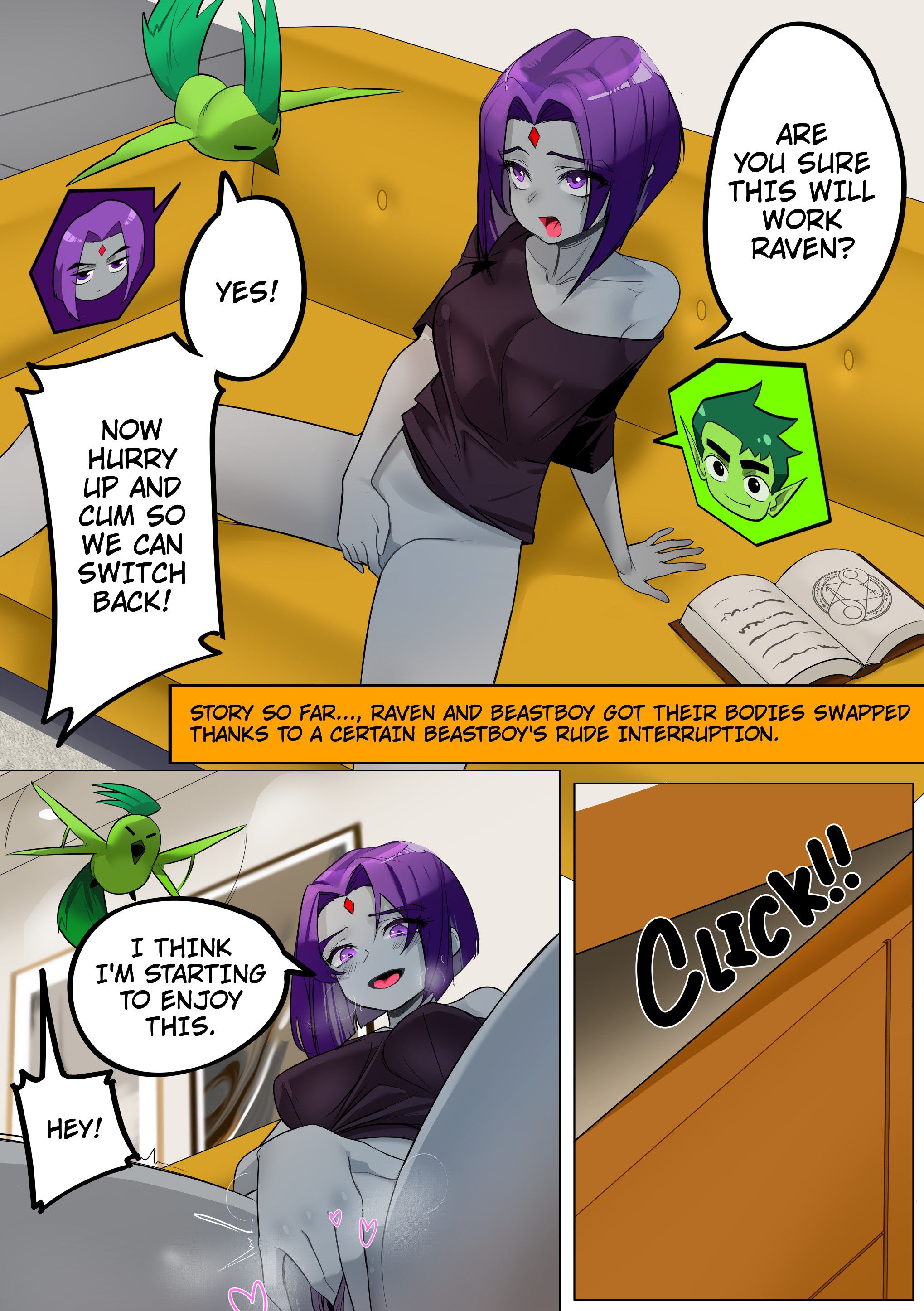Swap Titans (Teen Titans) [TSFSingularity , TNGKBmarlon] 1 . Swap Titans - Chapter 1 (Teen Titans) [TSFSingularity , TNGKBmarlon] – page 2