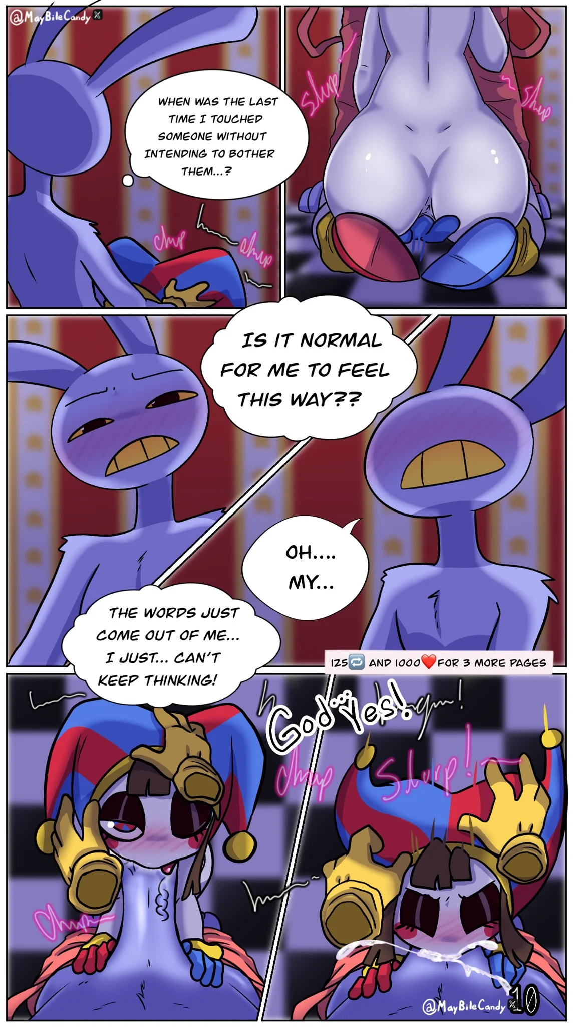 The Welcome Gift (The Amazing Digital Circus) [MayCandy] 1 . The Welcome Gift - Chapter 1 (The Amazing Digital Circus) [MayCandy] – page 10