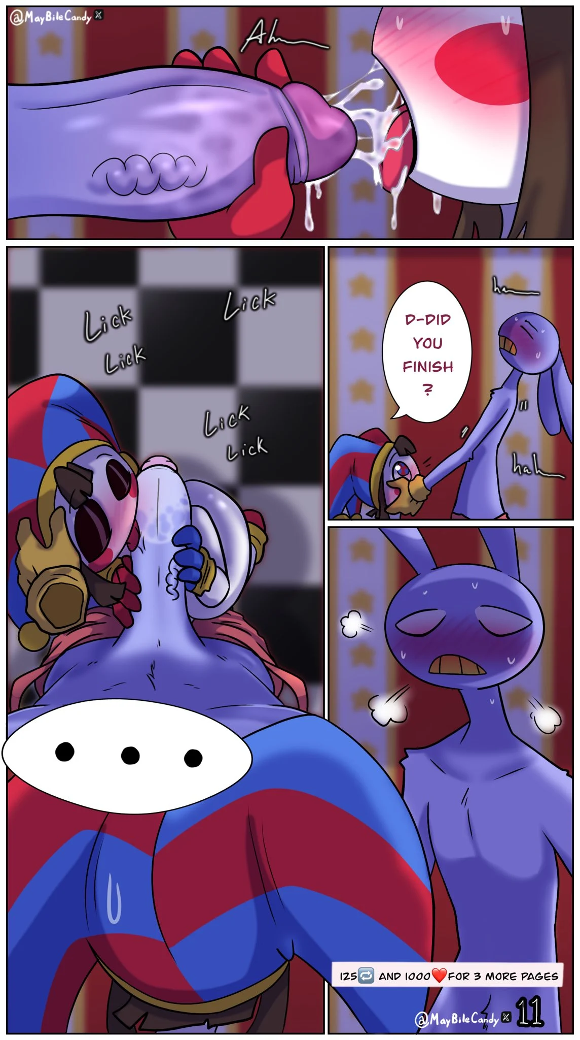 The Welcome Gift (The Amazing Digital Circus) [MayCandy] 1 . The Welcome Gift - Chapter 1 (The Amazing Digital Circus) [MayCandy] – page 11