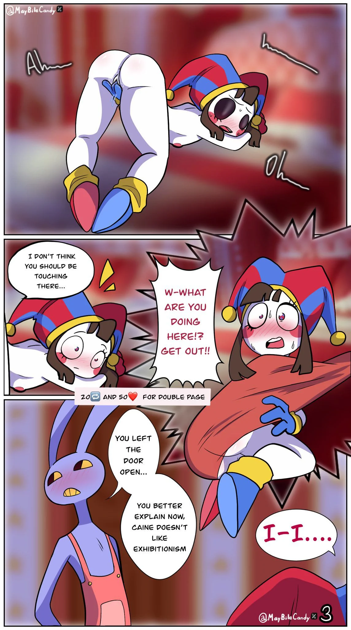 The Welcome Gift (The Amazing Digital Circus) [MayCandy] 1 . The Welcome Gift - Chapter 1 (The Amazing Digital Circus) [MayCandy] – page 3