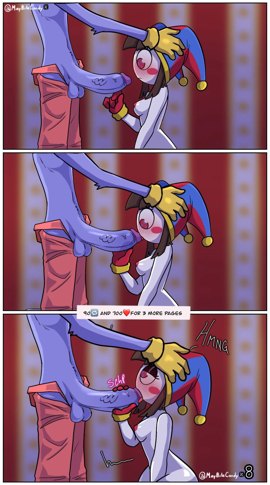 The Welcome Gift (The Amazing Digital Circus) [MayCandy] 1 . The Welcome Gift - Chapter 1 (The Amazing Digital Circus) [MayCandy] – page 8