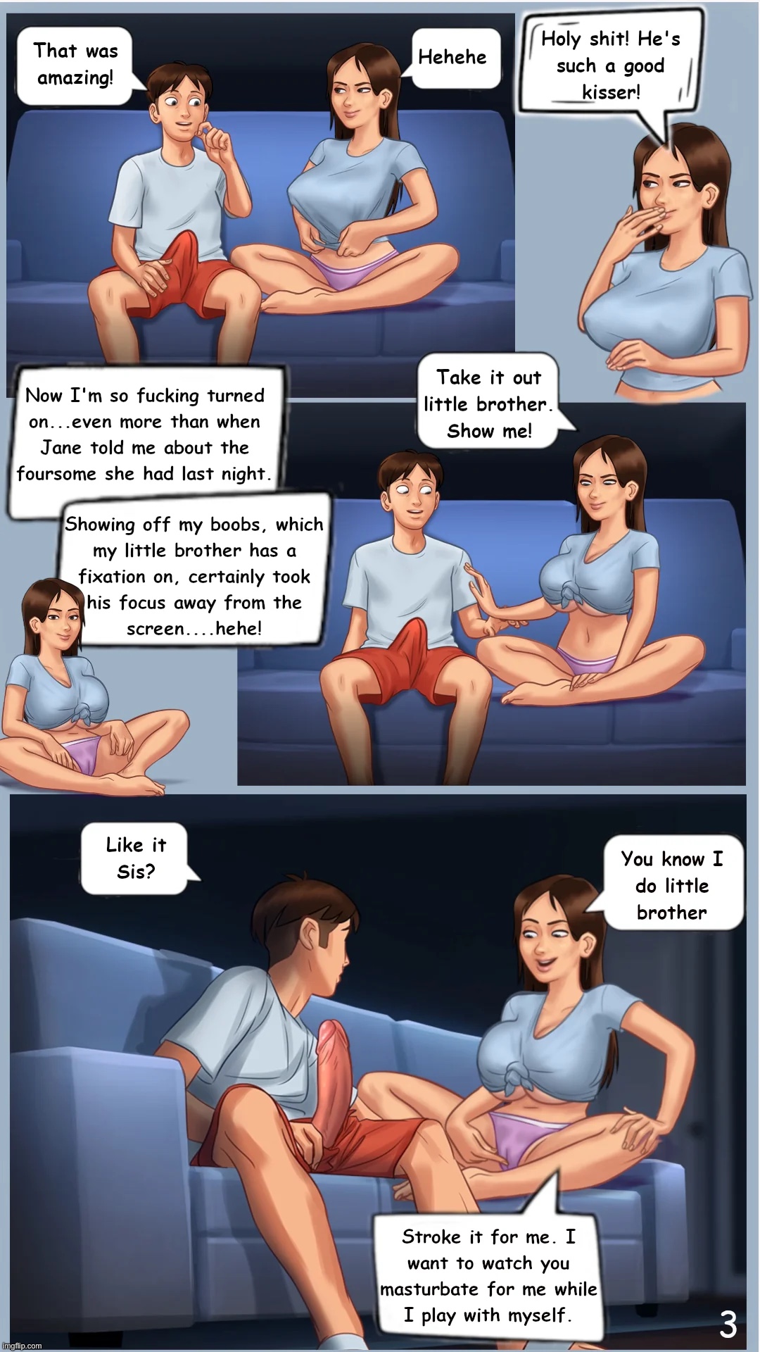 A Quiet Night on the Couch (Summertime Saga) Chapter 1 – page 4