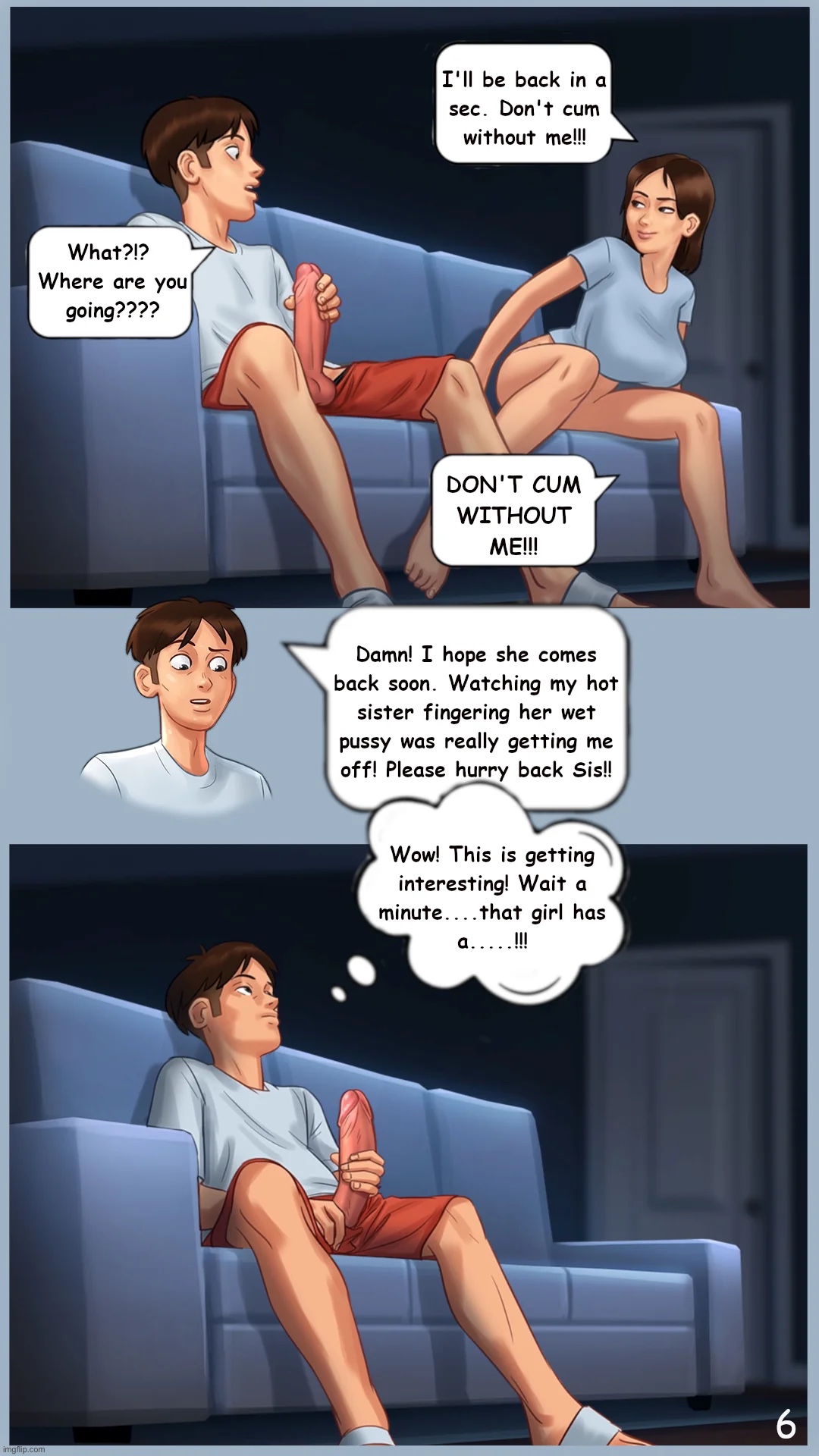 A Quiet Night on the Couch (Summertime Saga) Chapter 1 – page 7