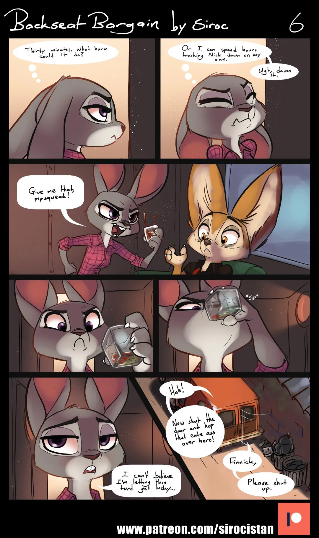 Backseat Bargain (Zootopia) [Siroc] 1 . Backseat Bargain - Chapter 1 (Zootopia) [Siroc] – page 10