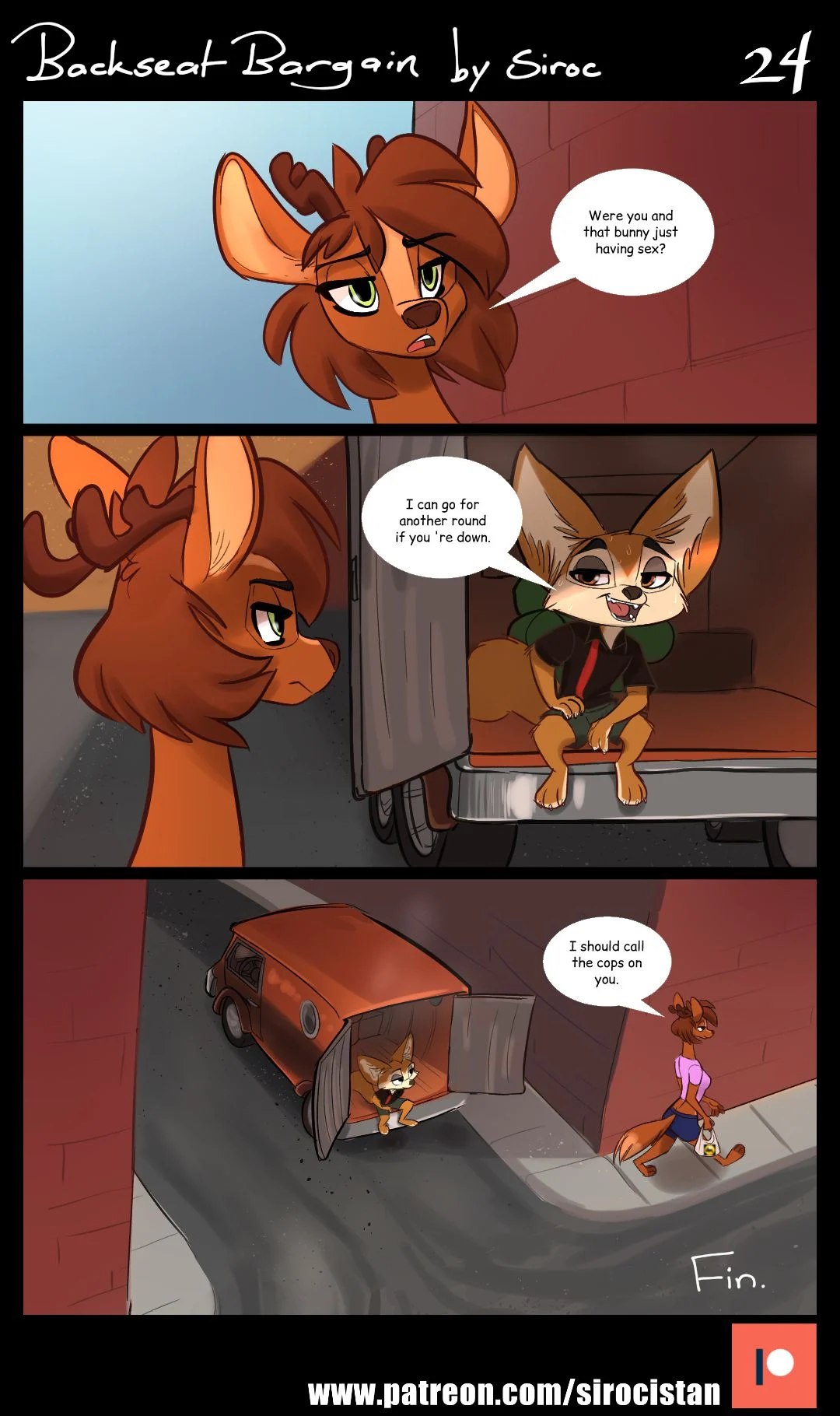 Backseat Bargain (Zootopia) [Siroc] 1 . Backseat Bargain - Chapter 1 (Zootopia) [Siroc] – page 28