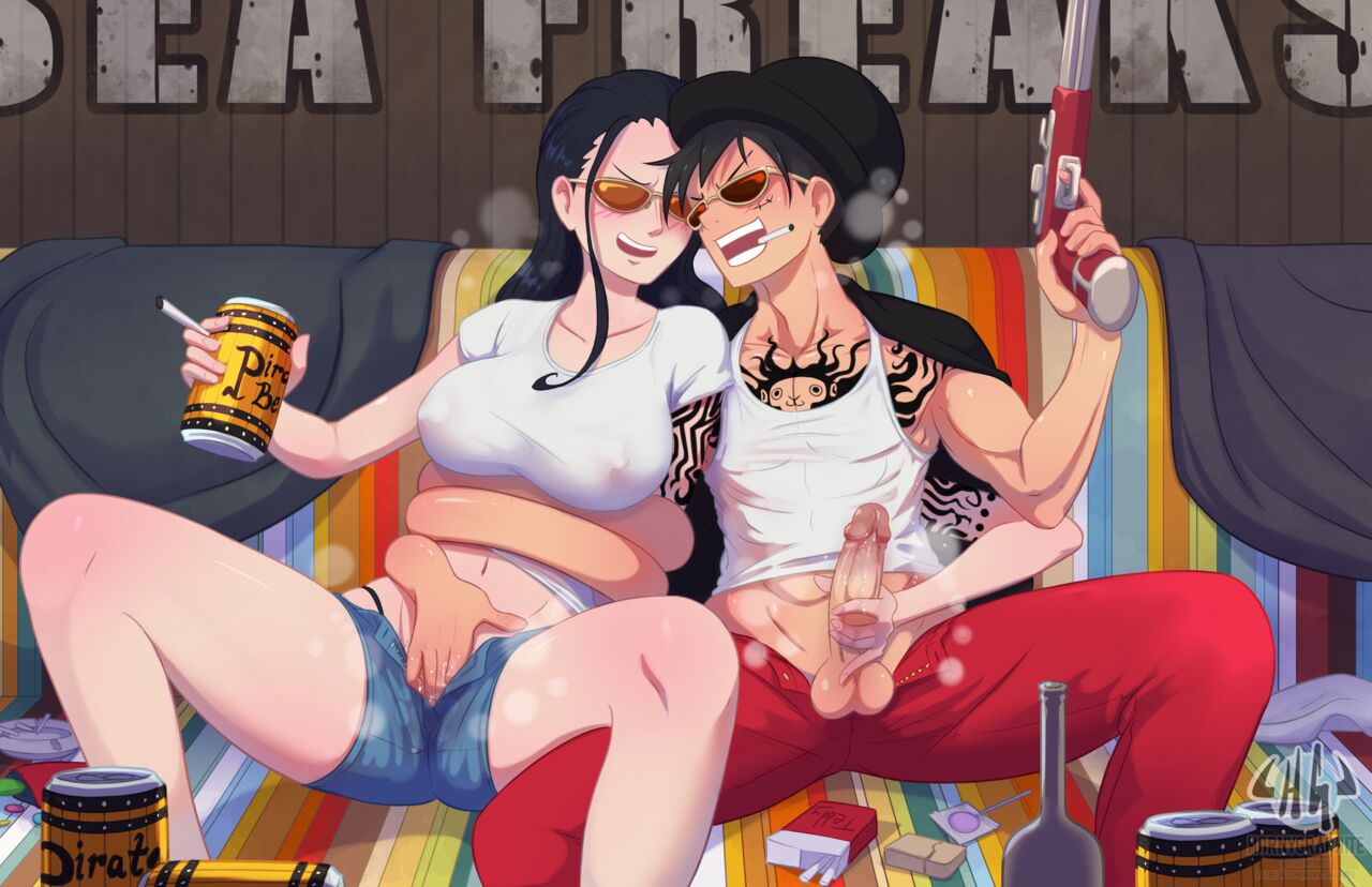 Robin x Luffy's Valentines (One Piece) [Hornygraphite] Chapter 1 – page 4