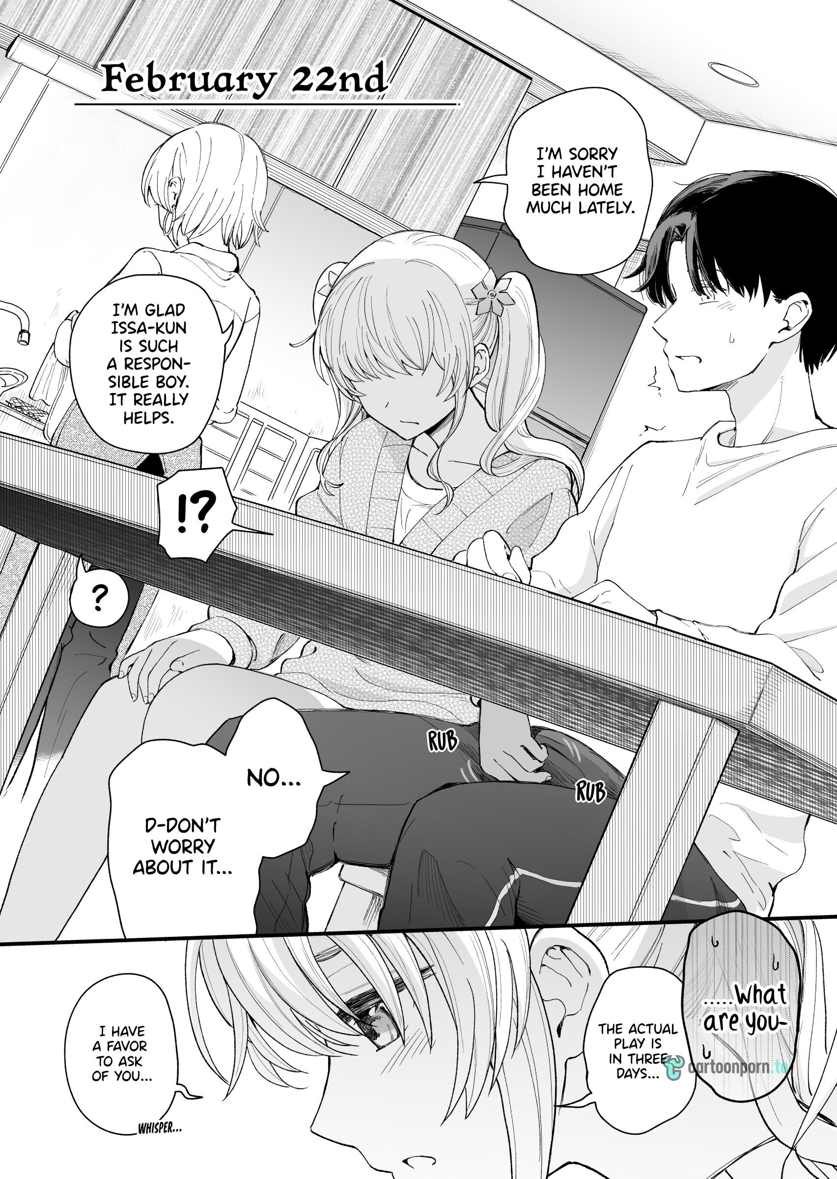 A Younger Stepsister Who Only Has Sex With Me on Days That are Divisible by 3 or on Days That Include The Number 3. Chapter 1 – page 23