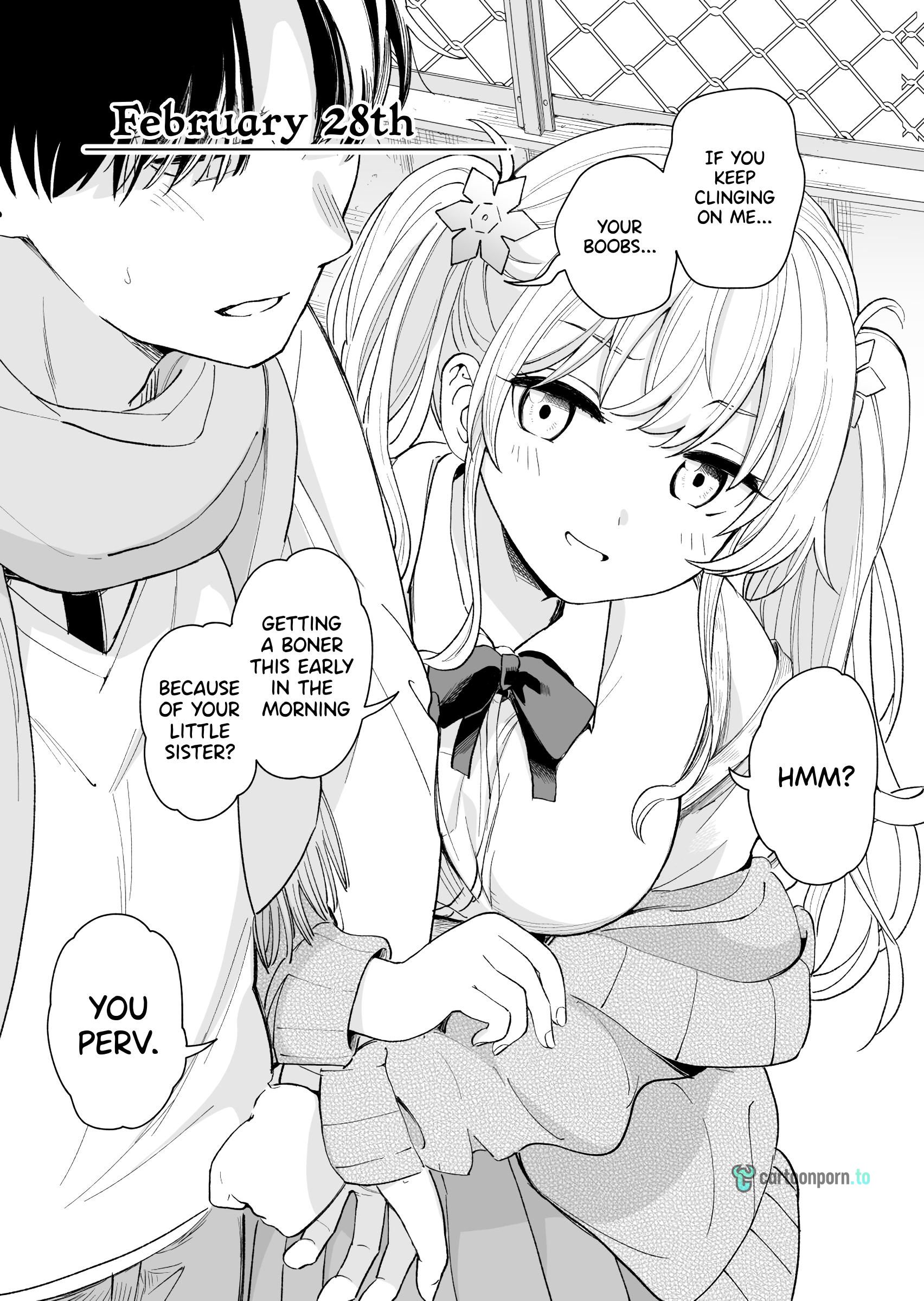 A Younger Stepsister Who Only Has Sex With Me on Days That are Divisible by 3 or on Days That Include The Number 3. Chapter 1 – page 30