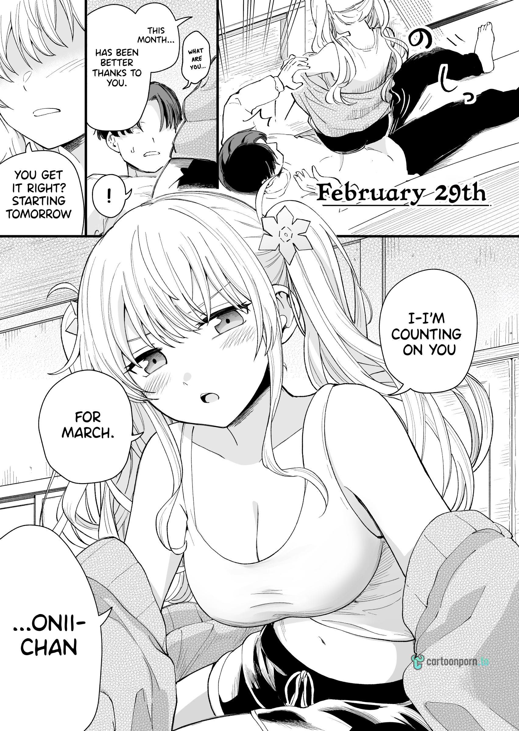 A Younger Stepsister Who Only Has Sex With Me on Days That are Divisible by 3 or on Days That Include The Number 3. Chapter 1 – page 31