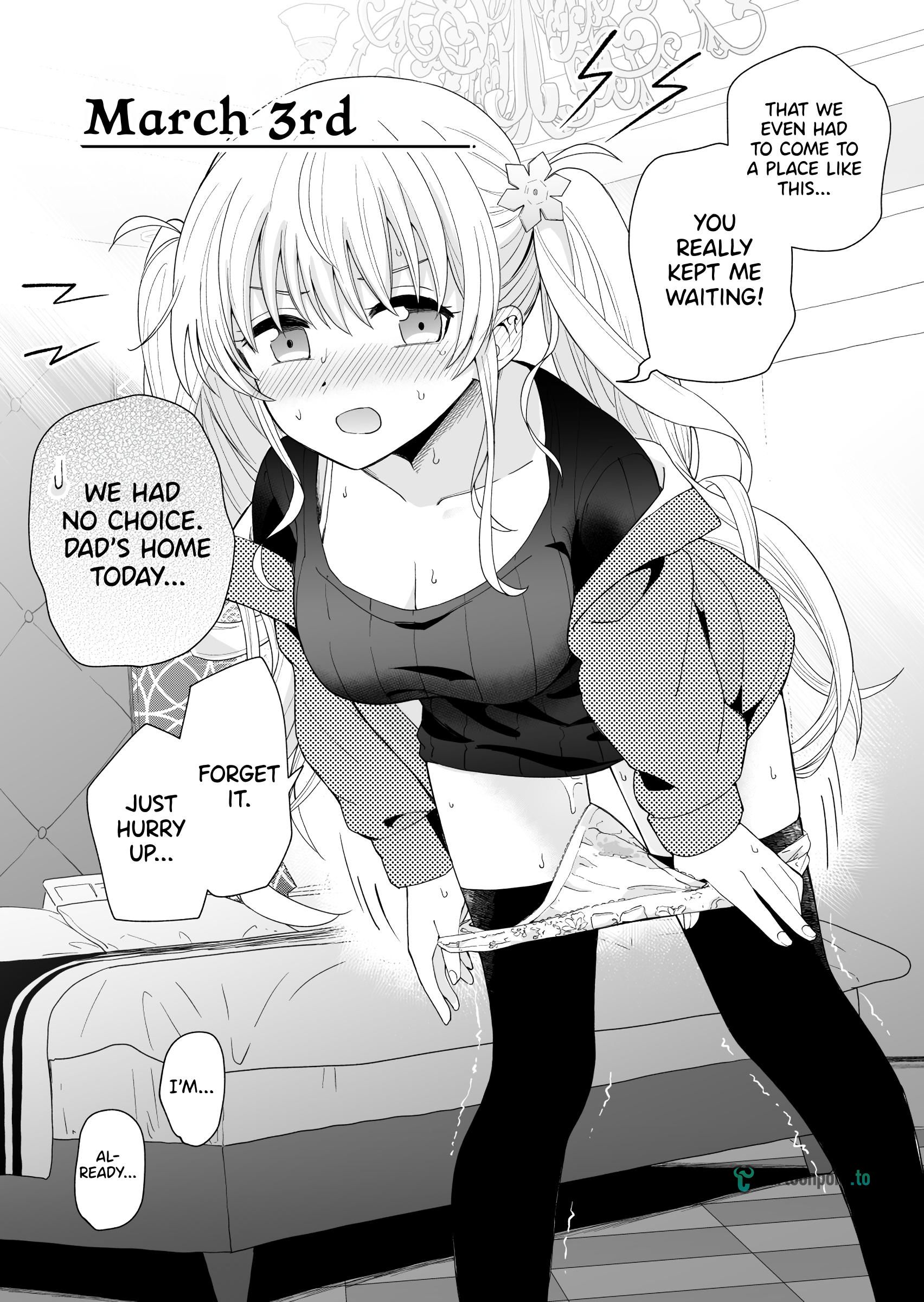 A Younger Stepsister Who Only Has Sex With Me on Days That are Divisible by 3 or on Days That Include The Number 3. Chapter 1 – page 32
