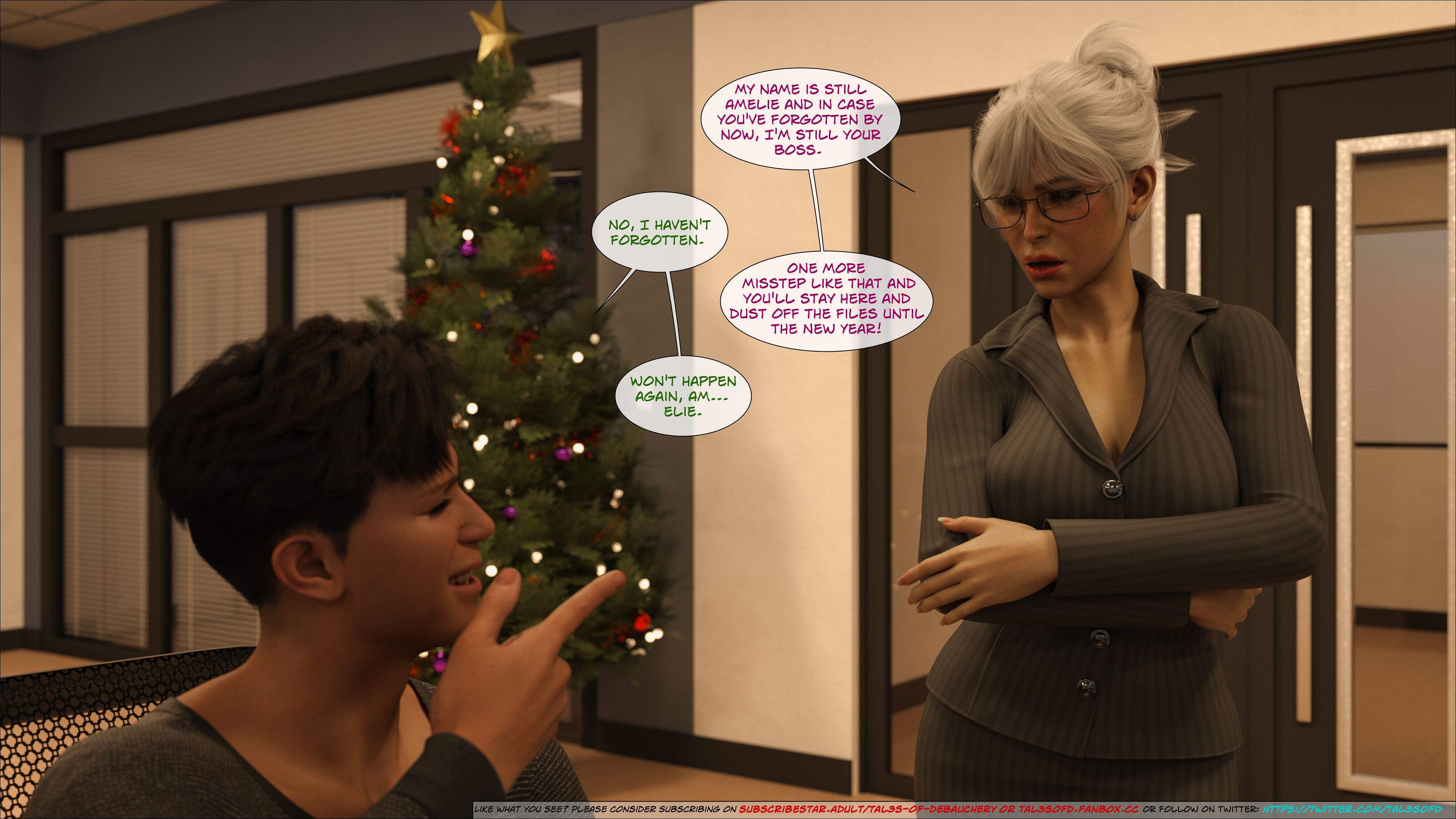 A Naughty Little Office Jungle [Tal3s of Debauchery] 1 . A Naughty Little Office Jungle - Chapter 1 [Tal3s of Debauchery] – page 5