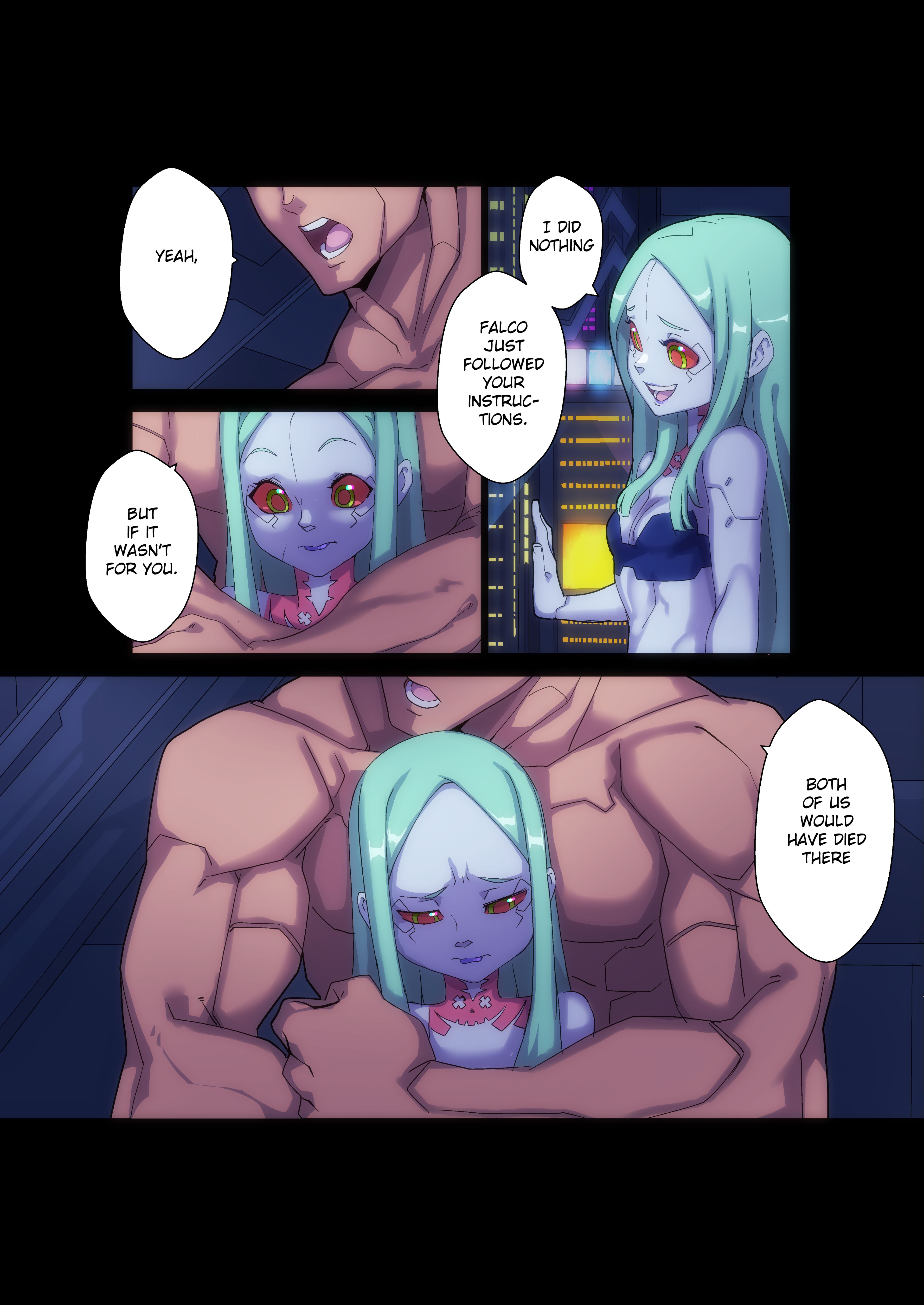 Night City’s Allure (Cyberpunk Edgerunners) [Nisego] 1 . Night City's Allure - Chapter 1 (Cyberpunk Edgerunners) [Nisego] – page 7