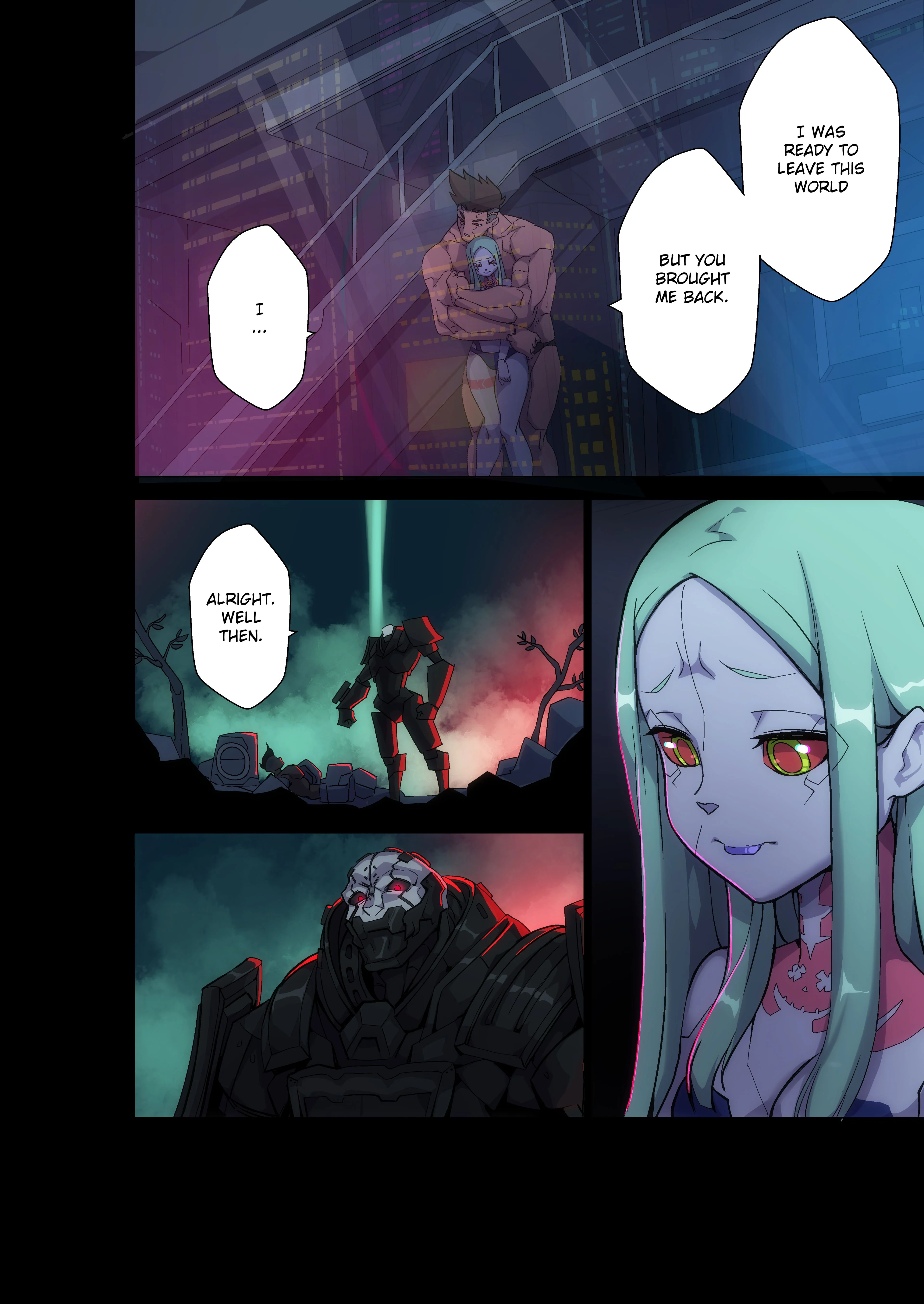 Night City’s Allure (Cyberpunk Edgerunners) [Nisego] 1 . Night City's Allure - Chapter 1 (Cyberpunk Edgerunners) [Nisego] – page 8
