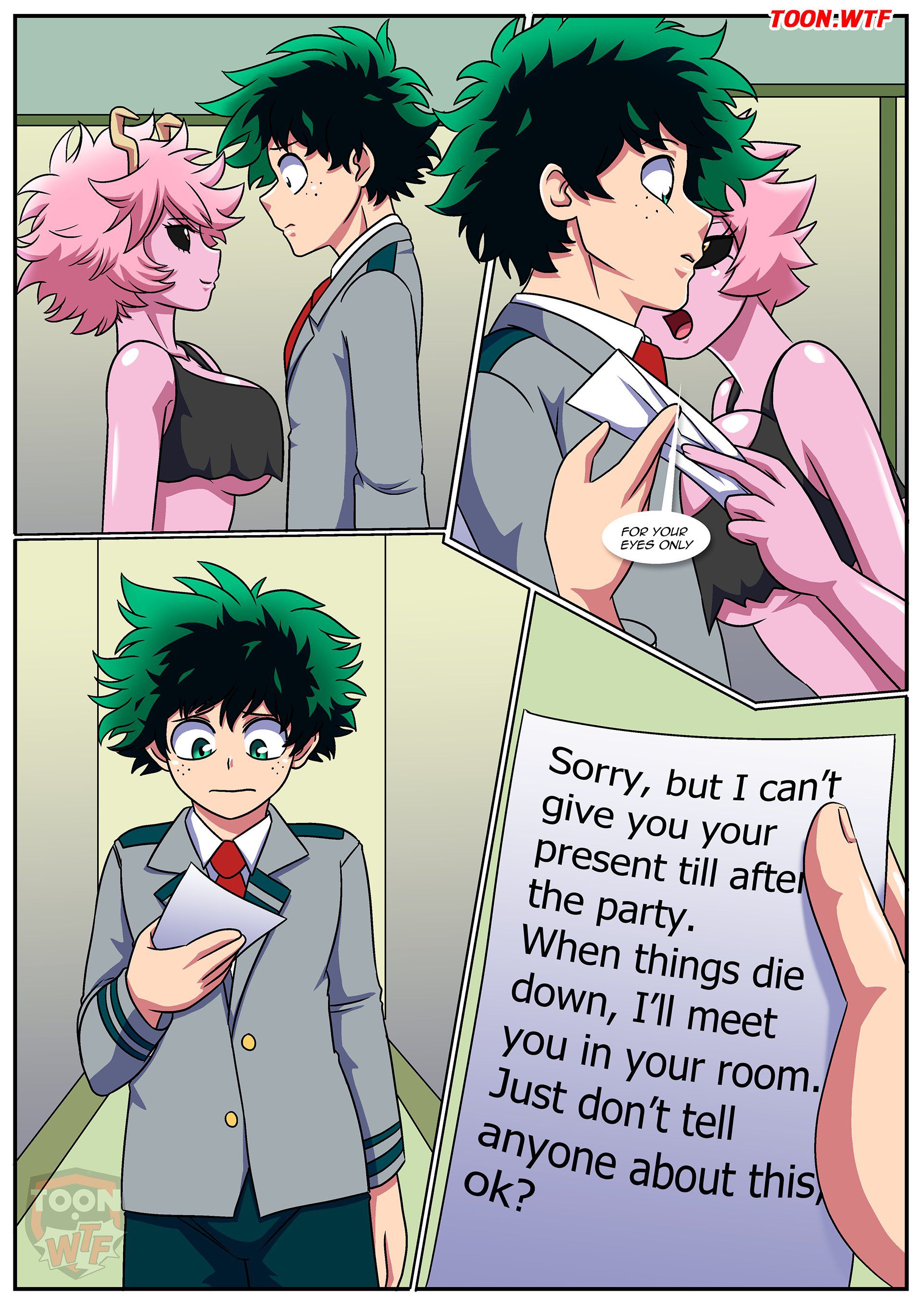 Let Me Unwrap Your Gift (My Hero Academia) [Palcomix] 1 . Let Me Unwrap Your Gift - Chapter 1 (My Hero Academia) [Palcomix] – page 6