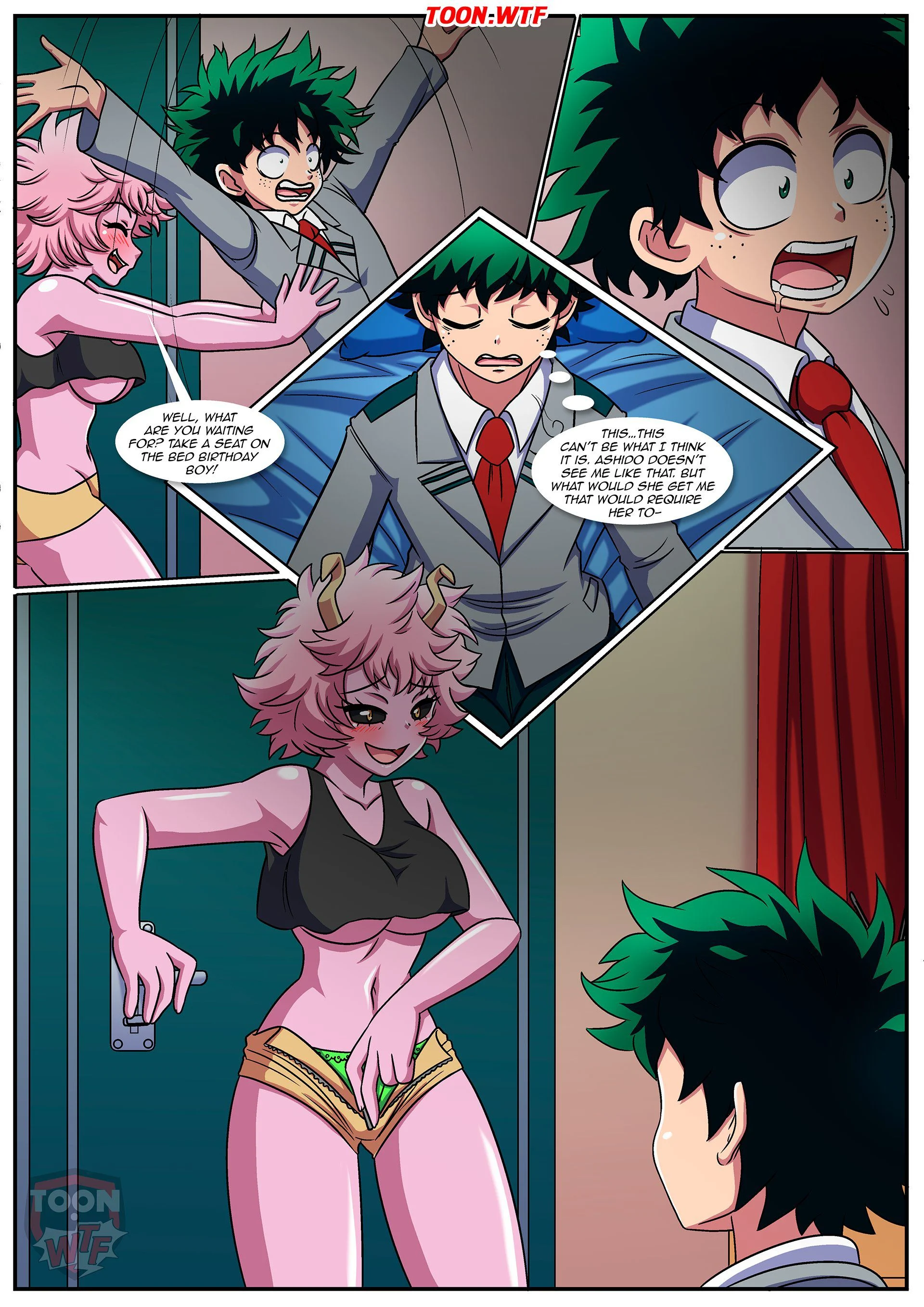 Let Me Unwrap Your Gift (My Hero Academia) [Palcomix] 1 . Let Me Unwrap Your Gift - Chapter 1 (My Hero Academia) [Palcomix] – page 8