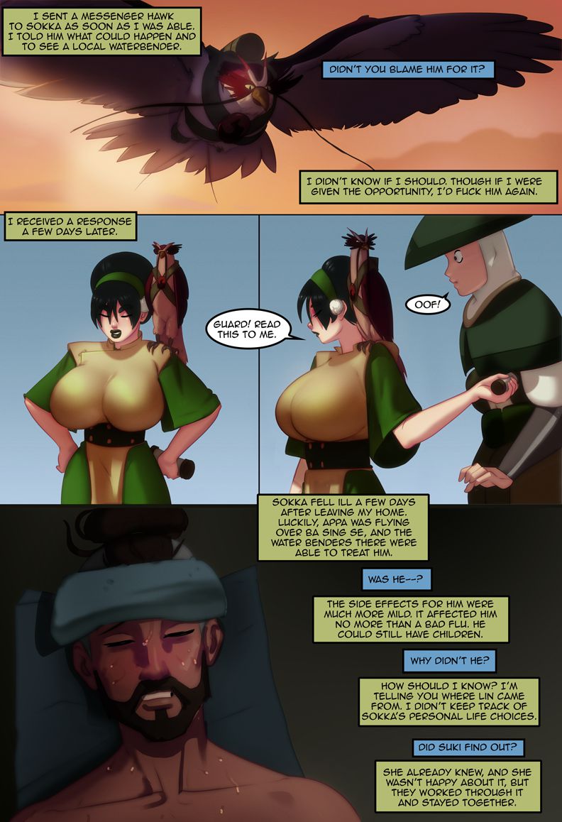 Toph Heavy (Avatar: The Last Airbender) [Morganagod] 3.1 . Toph Heavy - Chapter 3 - Part 1 (Avatar: The Last Airbender) [Morganagod] – page 10