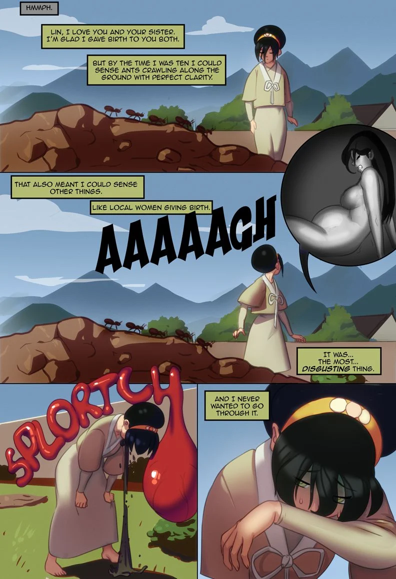 Toph Heavy (Avatar: The Last Airbender) [Morganagod] 3.1 . Toph Heavy - Chapter 3 - Part 1 (Avatar: The Last Airbender) [Morganagod] – page 8