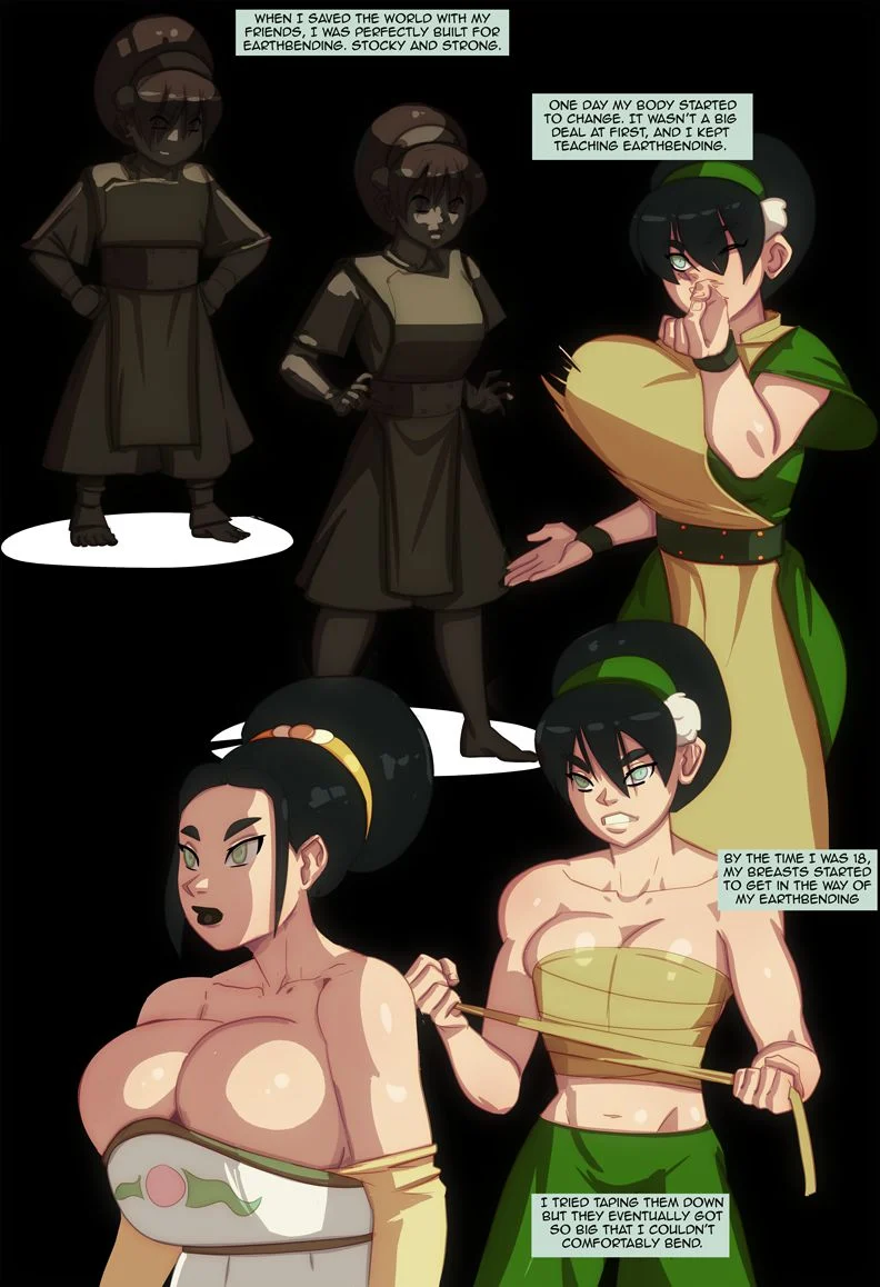 Toph Heavy (Avatar: The Last Airbender) [Morganagod] 1-2 . Toph Heavy - Chapter 1-2 (Avatar: The Last Airbender) [Morganagod] – page 42