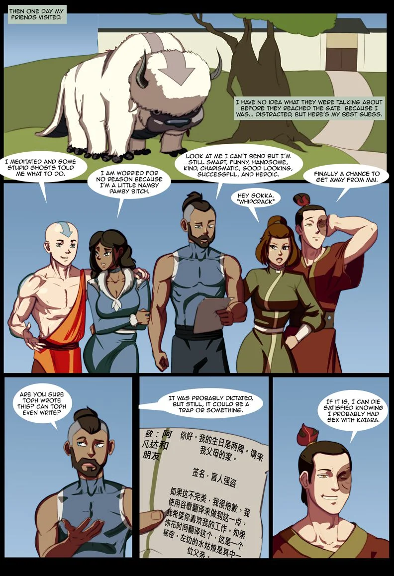 Toph Heavy (Avatar: The Last Airbender) [Morganagod] 1-2 . Toph Heavy - Chapter 1-2 (Avatar: The Last Airbender) [Morganagod] – page 46
