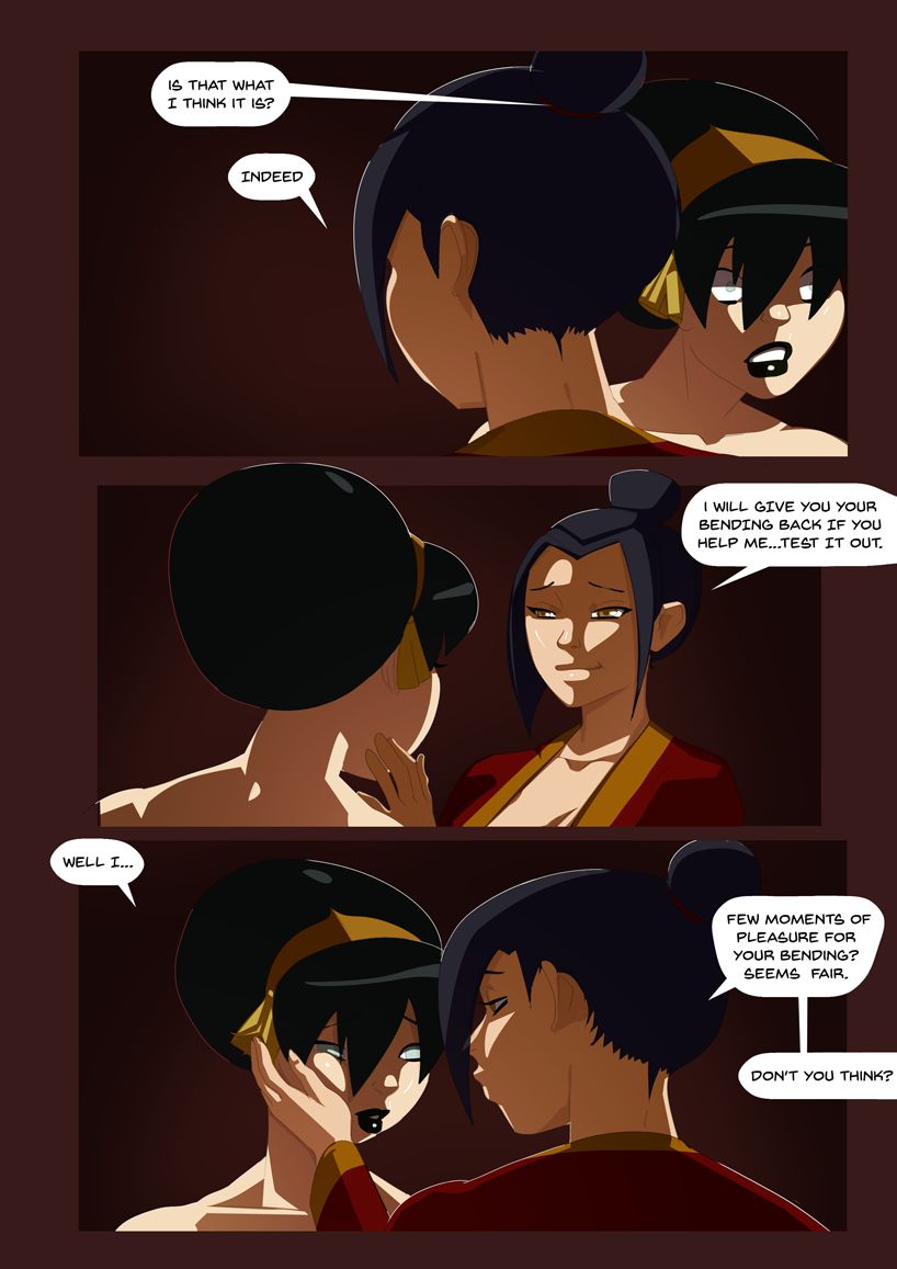 Toph Heavy (Avatar: The Last Airbender) [Morganagod] 1-2 . Toph Heavy - Chapter 1-2 (Avatar: The Last Airbender) [Morganagod] – page 9