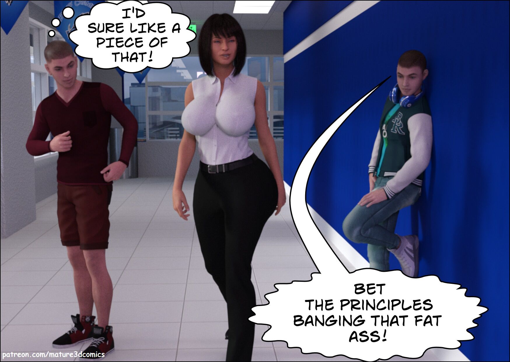 Sexy Teacher [Mature3DComics] 1 . Sexy Teacher  - Chapter 1 [Mature3DComics] – page 22