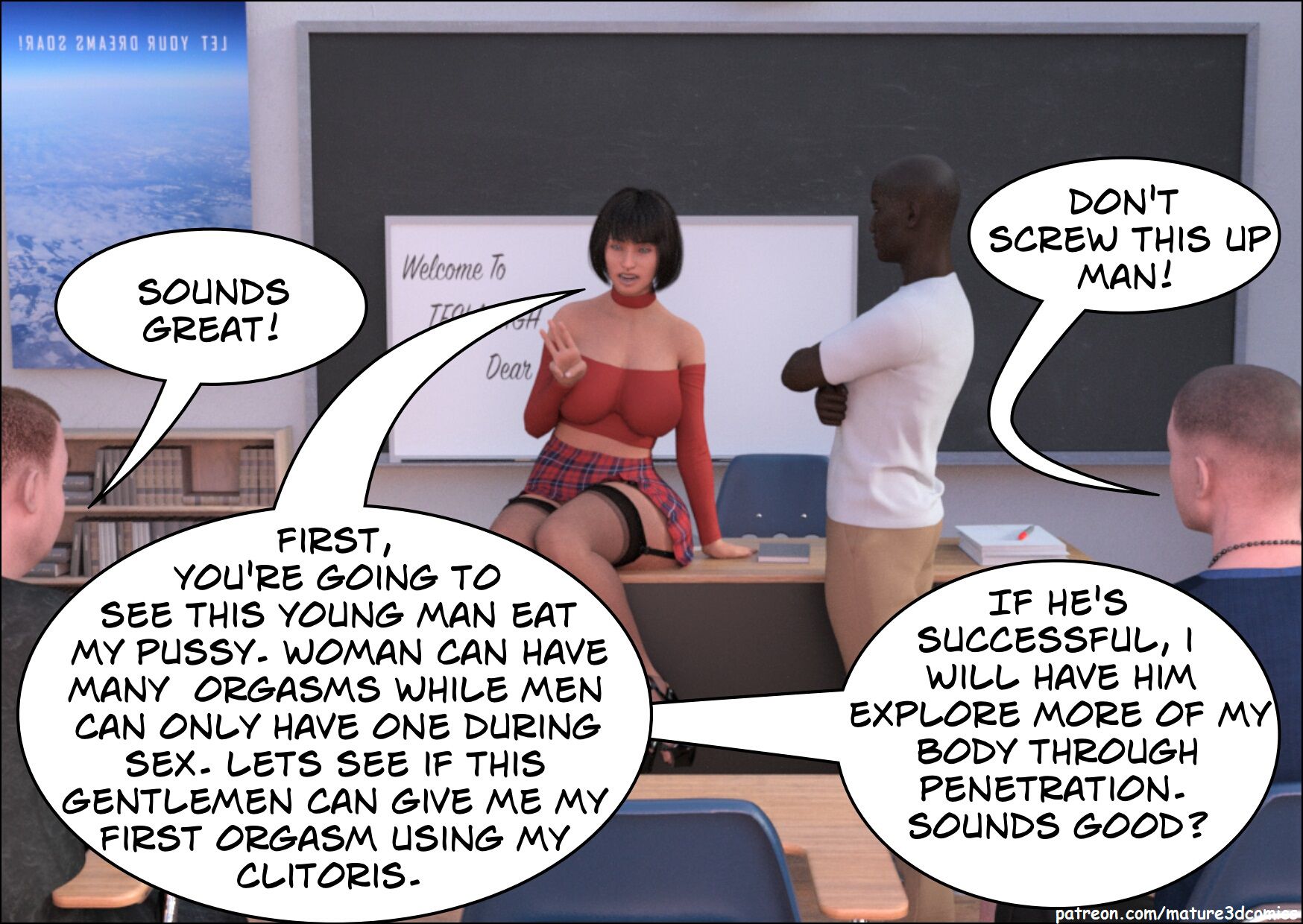 Sexy Teacher [Mature3DComics] 1 . Sexy Teacher  - Chapter 1 [Mature3DComics] – page 29