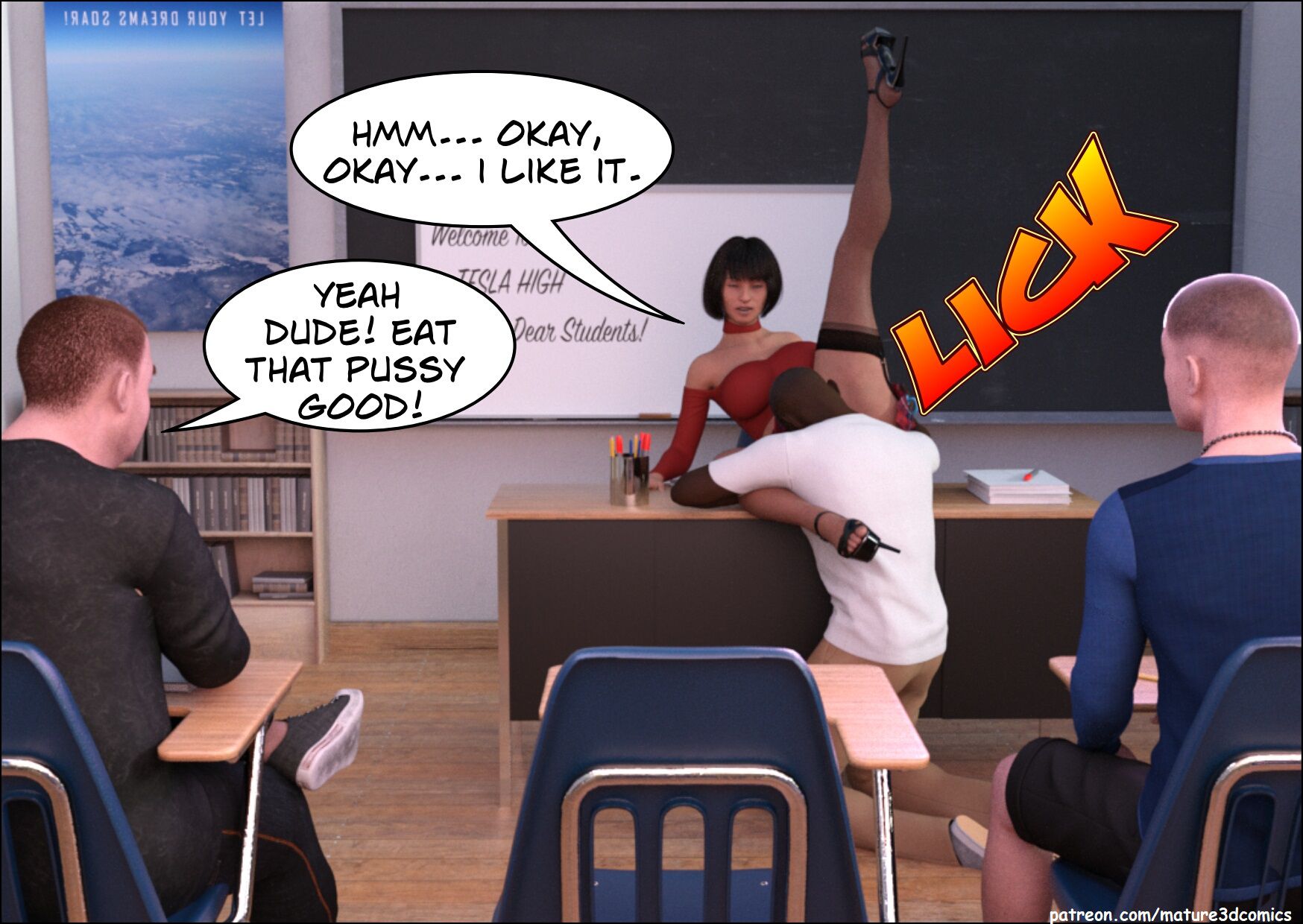 Sexy Teacher [Mature3DComics] 1 . Sexy Teacher  - Chapter 1 [Mature3DComics] – page 30