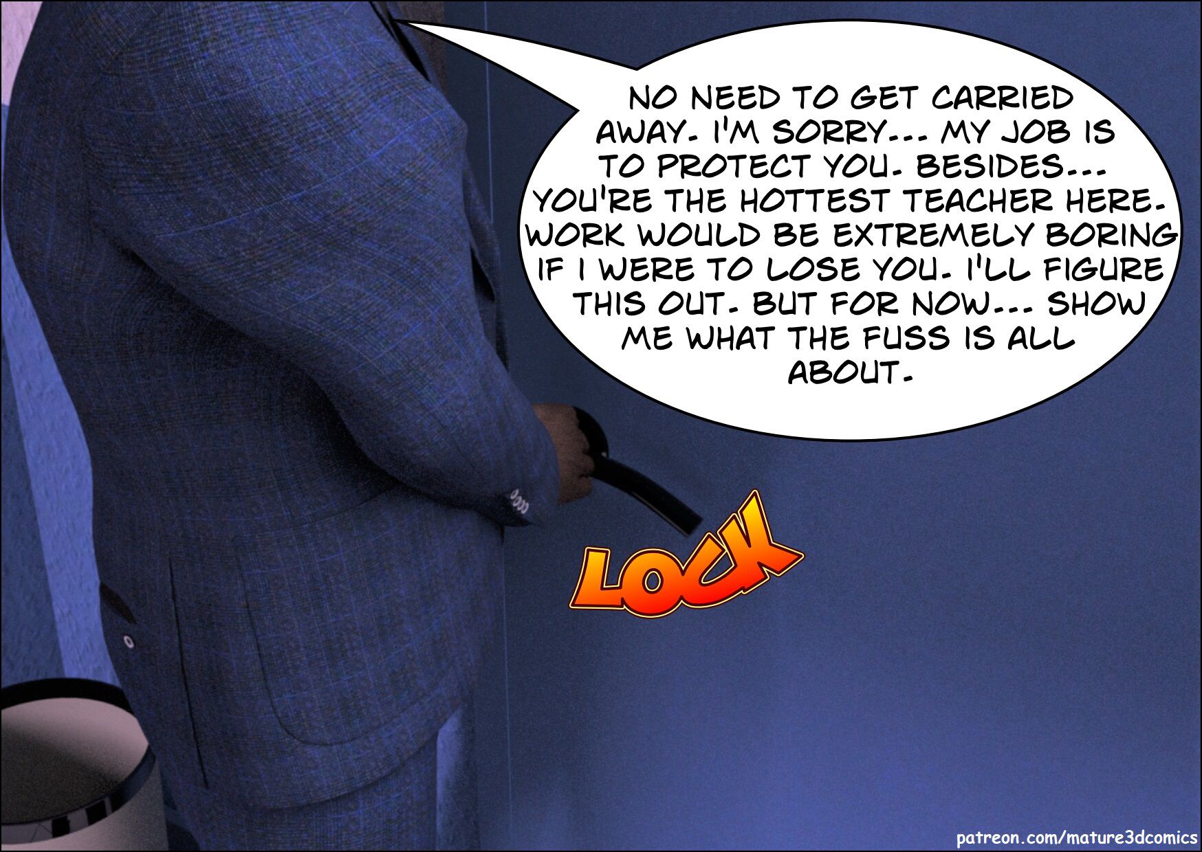 Sexy Teacher [Mature3DComics] 1 . Sexy Teacher  - Chapter 1 [Mature3DComics] – page 5