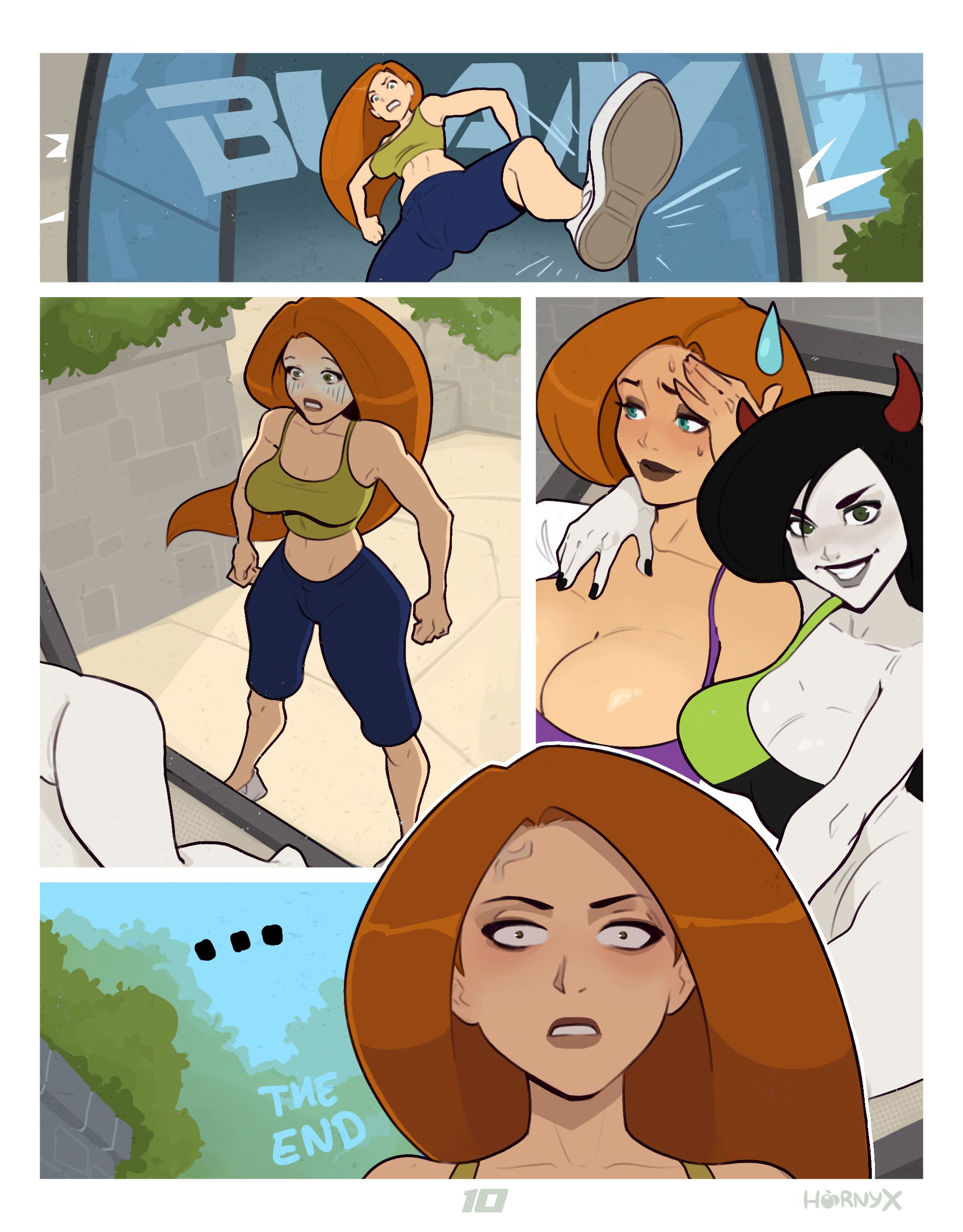 MILF Possible (Kim Possible) [HornyX] 1 . MILF Possible - Chapter 1 (Kim Possible) [HornyX] – page 12