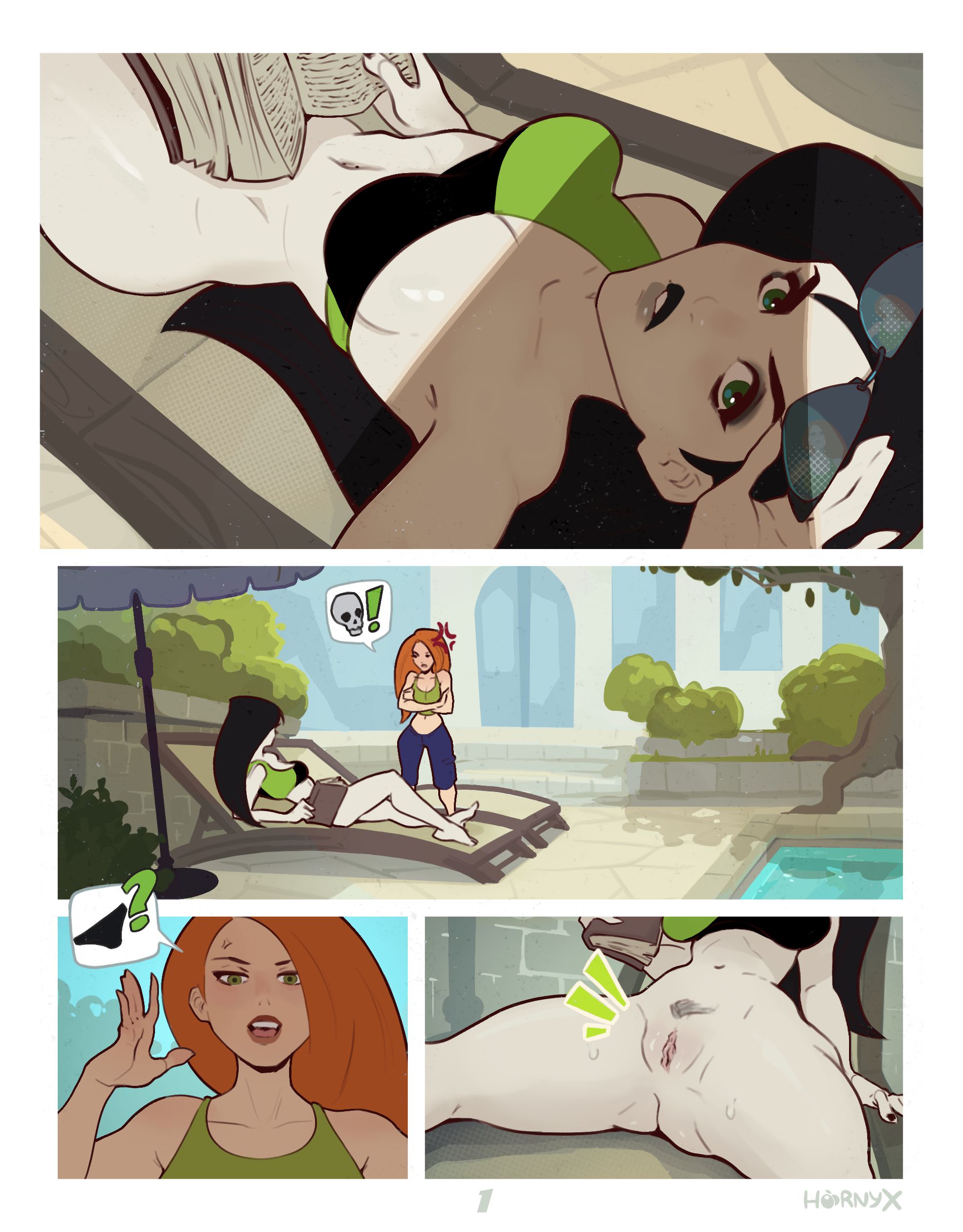 MILF Possible (Kim Possible) [HornyX] 1 . MILF Possible - Chapter 1 (Kim Possible) [HornyX] – page 3