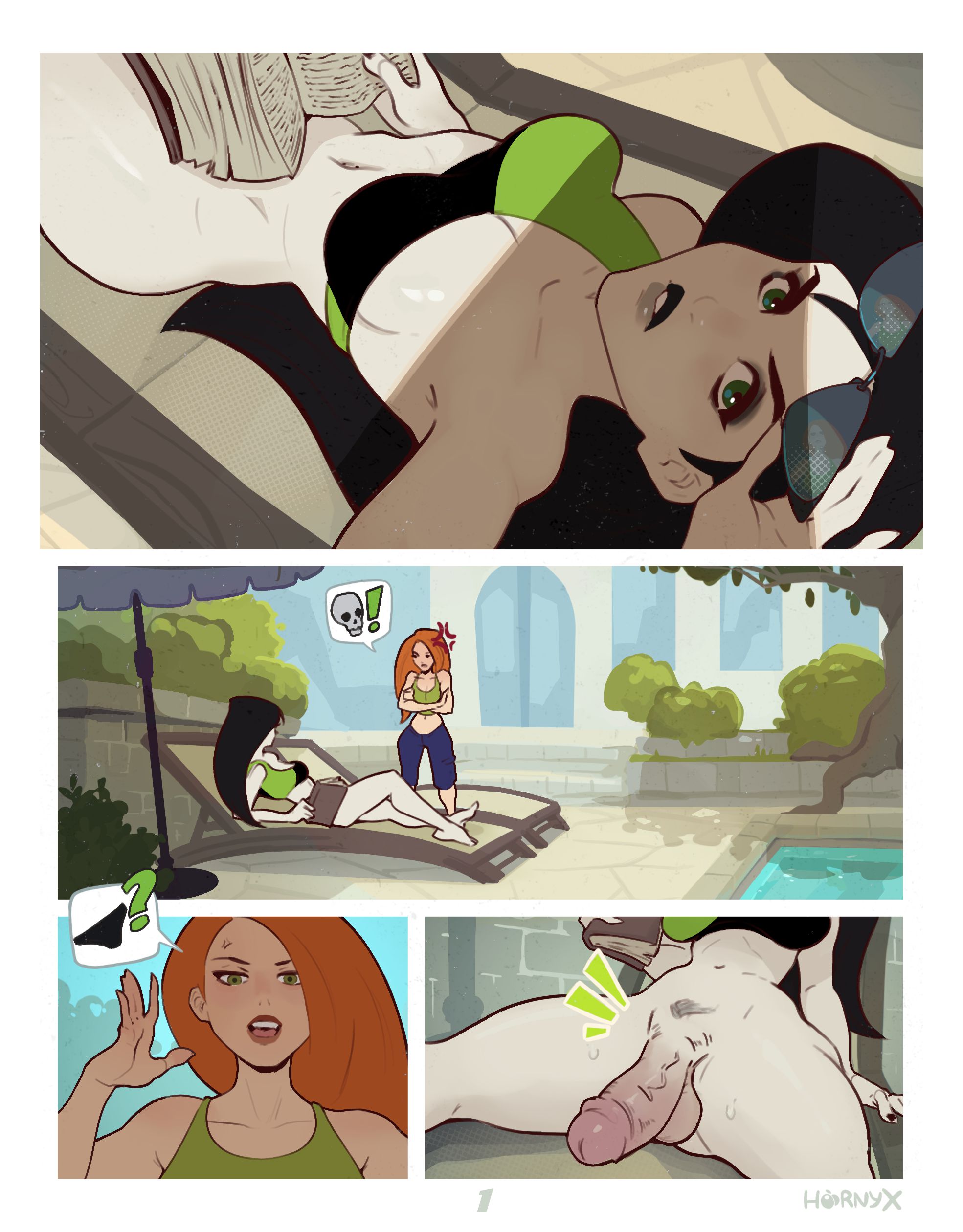 MILF Possible (Kim Possible) [HornyX] 1.5 . MILF Possible - Shemale - Chapter 1 (Kim Possible) [HornyX] – page 3