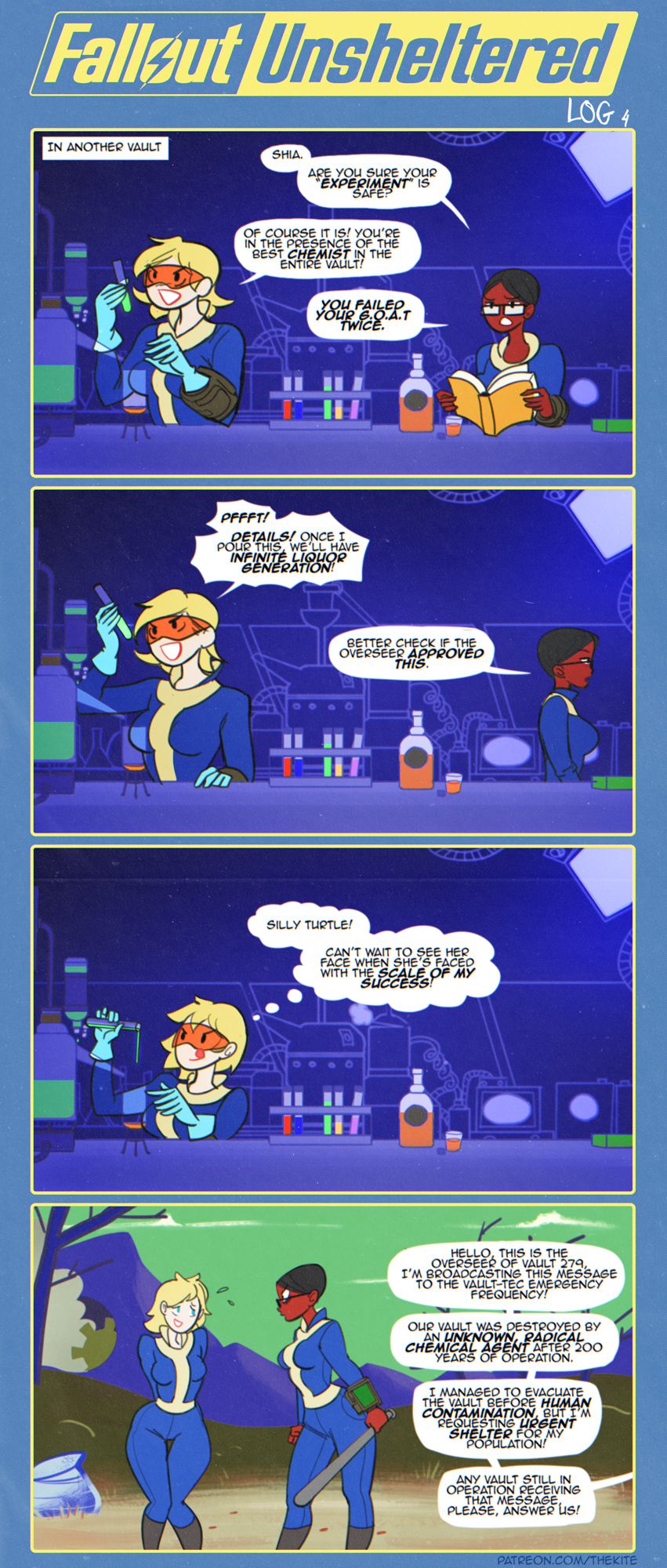 Fallout Unsheltered (Fallout) [The Kite] 1 . Fallout Unsheltered - Chapter 1 (Fallout) [The Kite] – page 4
