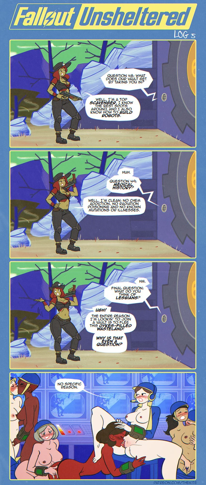 Fallout Unsheltered (Fallout) [The Kite] 1 . Fallout Unsheltered - Chapter 1 (Fallout) [The Kite] – page 5
