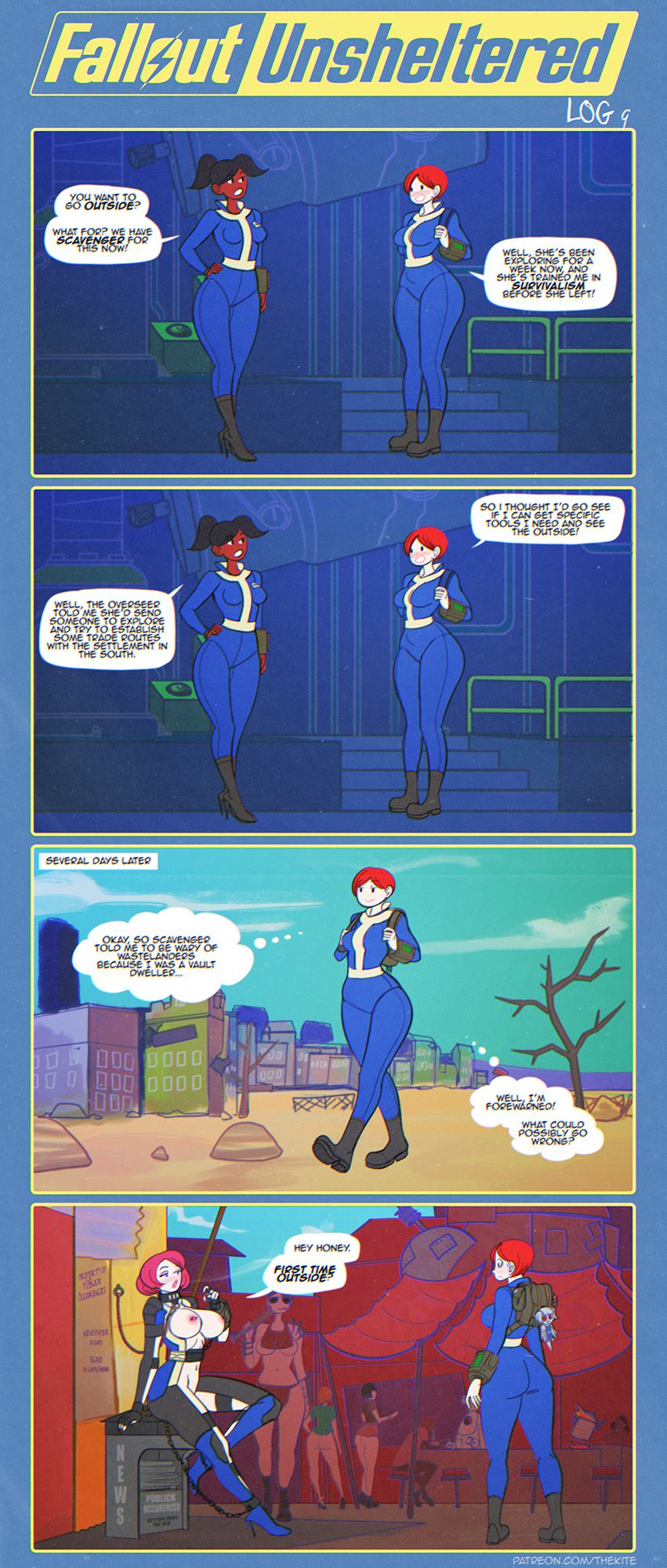 Fallout Unsheltered (Fallout) [The Kite] 1 . Fallout Unsheltered - Chapter 1 (Fallout) [The Kite] – page 9