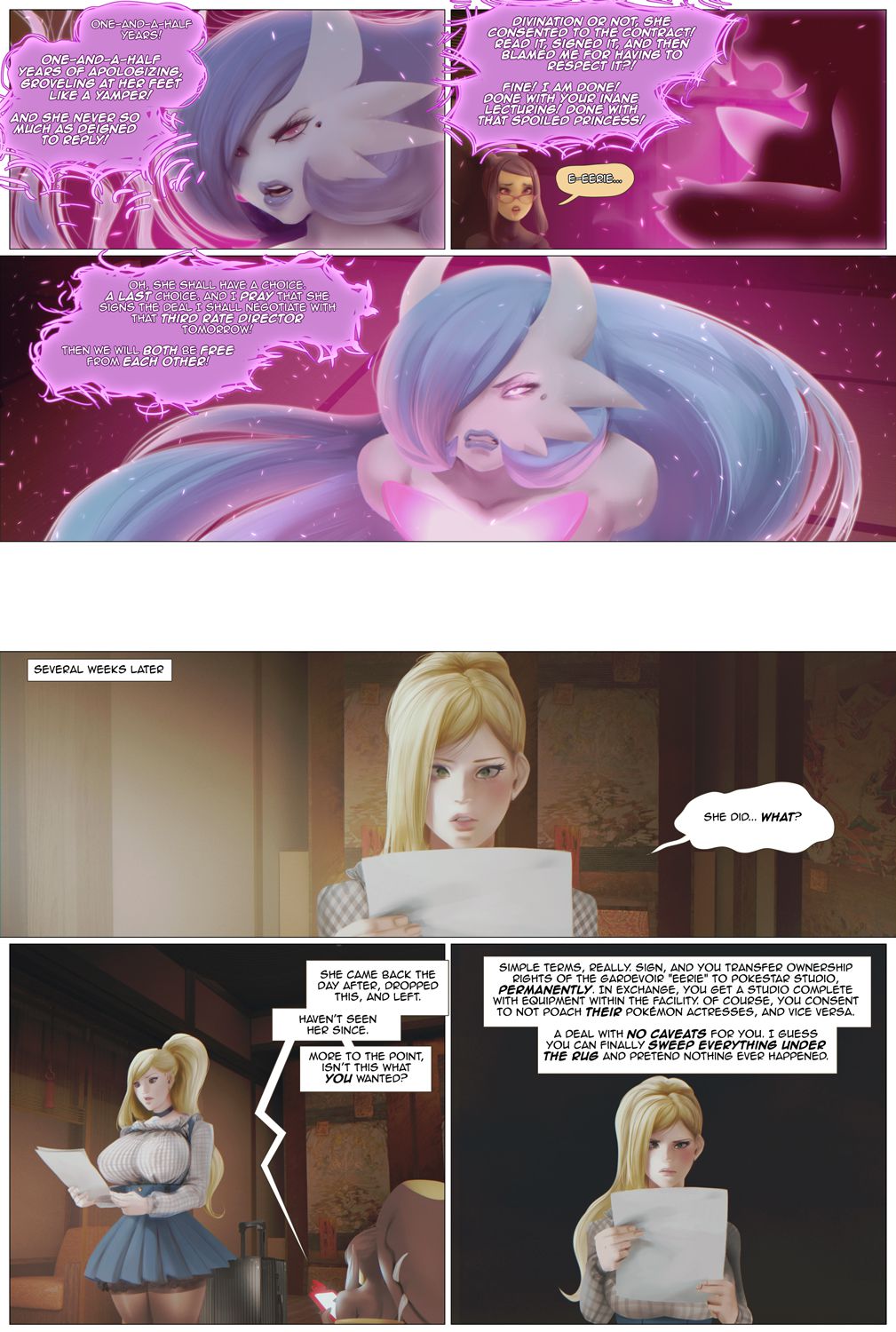 How My Gardevoir Became A Pornstar! (Pokemon) [The Kite] 0.5 . Chapter 2 OLD - (Pokemon) [The Kite] – page 12