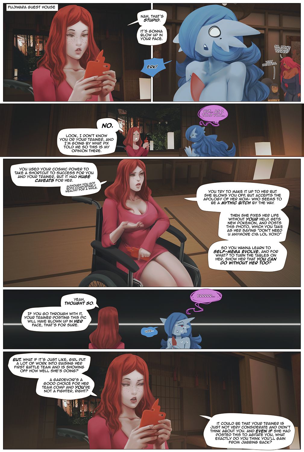 How My Gardevoir Became A Pornstar! (Pokemon) [The Kite] 0.5 . Chapter 2 OLD - (Pokemon) [The Kite] – page 8