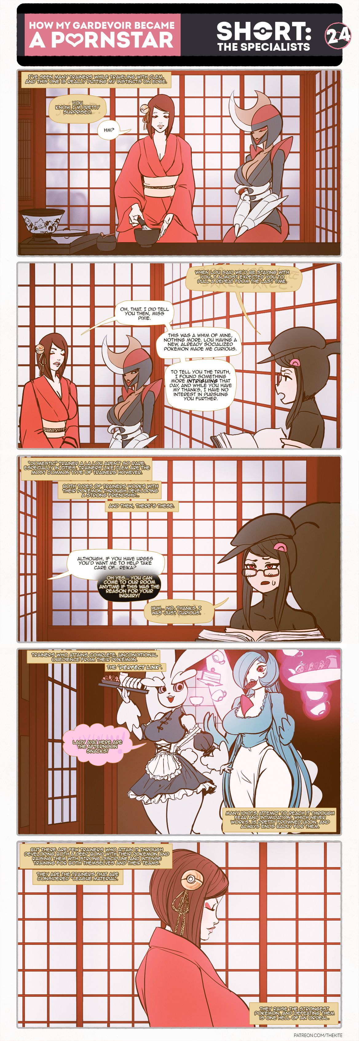 How My Gardevoir Became A Pornstar! (Pokemon) [The Kite] 0.2 . Shorts - [The Kite] – page 26
