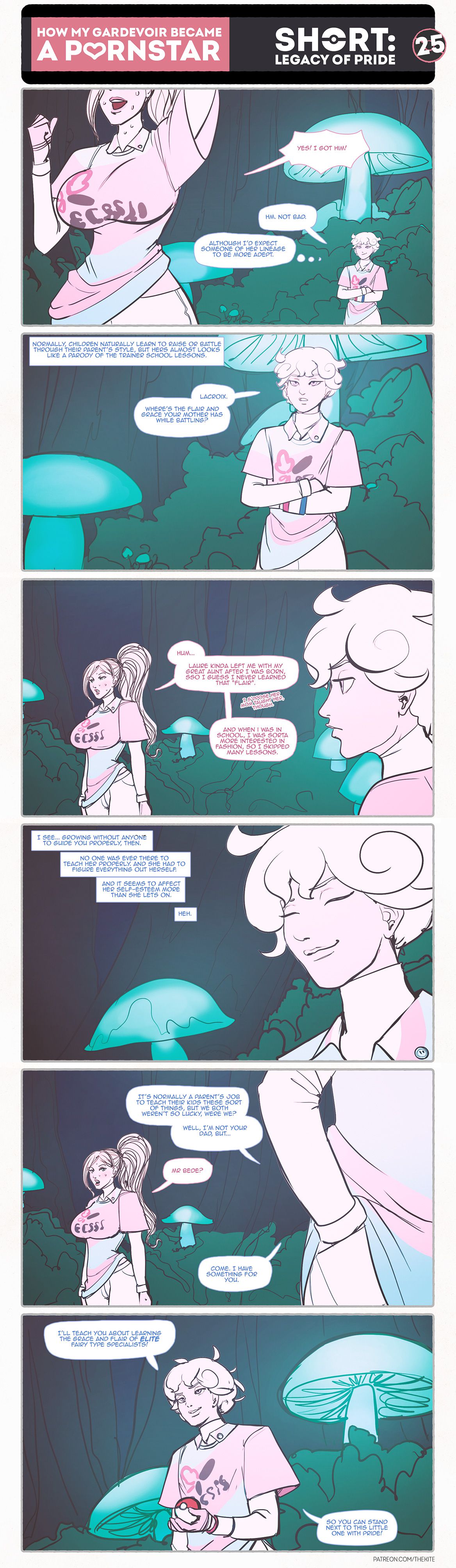 How My Gardevoir Became A Pornstar! (Pokemon) [The Kite] 0.2 . Shorts - [The Kite] – page 27