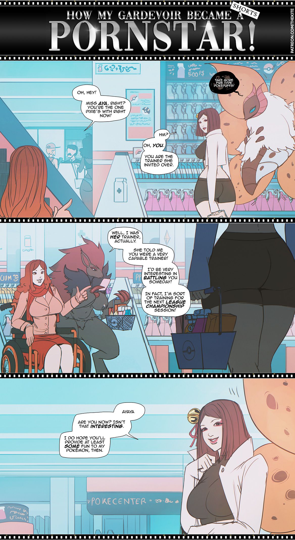 How My Gardevoir Became A Pornstar! (Pokemon) [The Kite] 0.2 . Shorts - [The Kite] – page 31