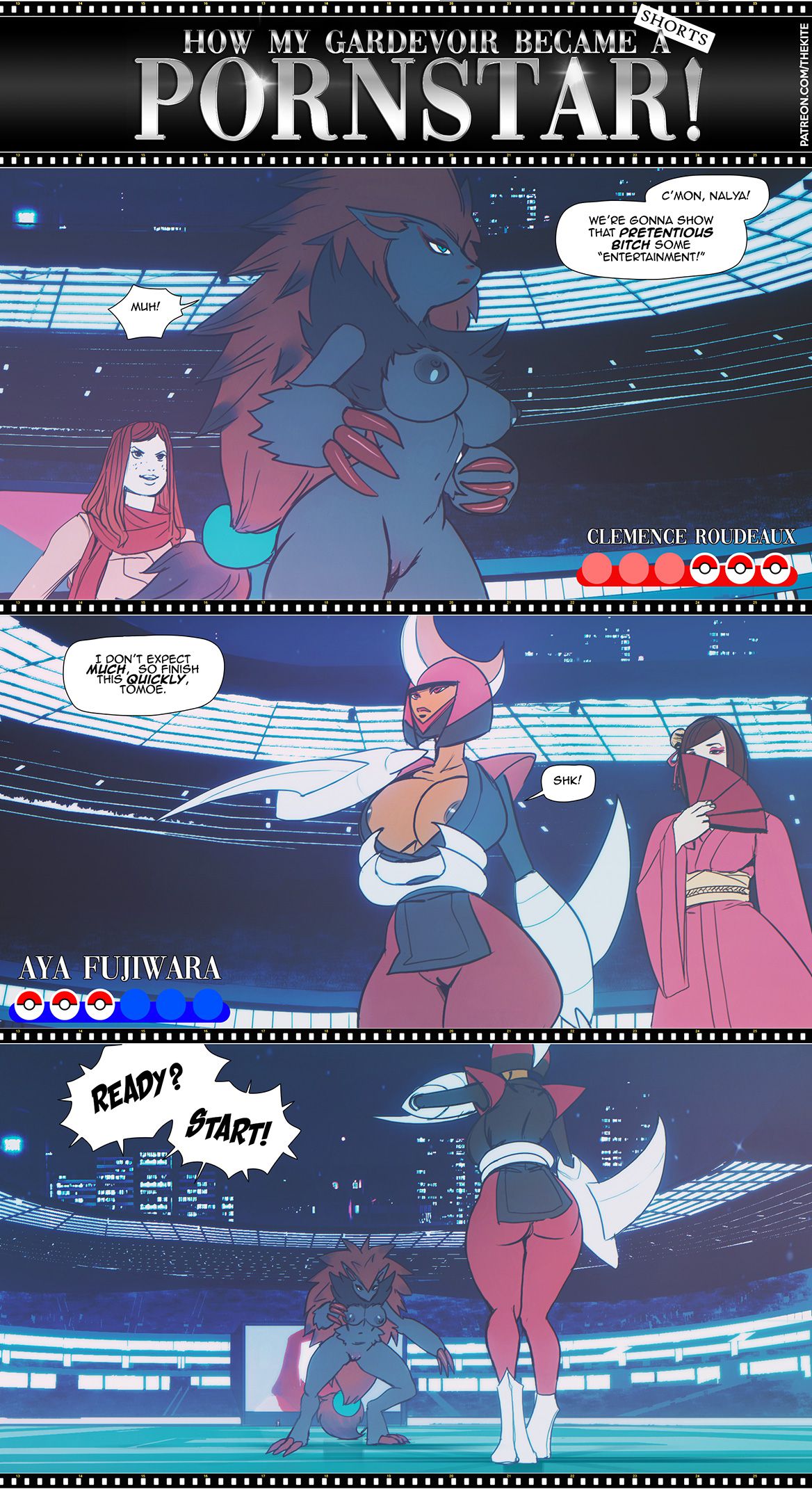 How My Gardevoir Became A Pornstar! (Pokemon) [The Kite] 0.2 . Shorts - [The Kite] – page 32