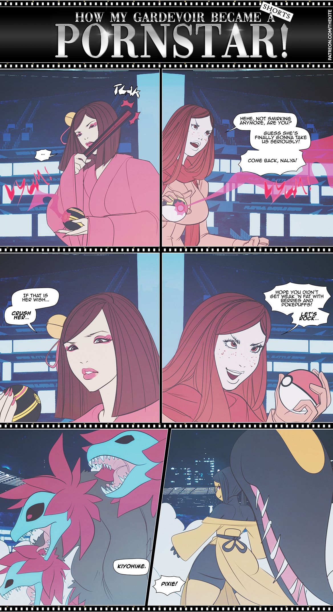 How My Gardevoir Became A Pornstar! (Pokemon) [The Kite] 0.2 . Shorts - [The Kite] – page 34