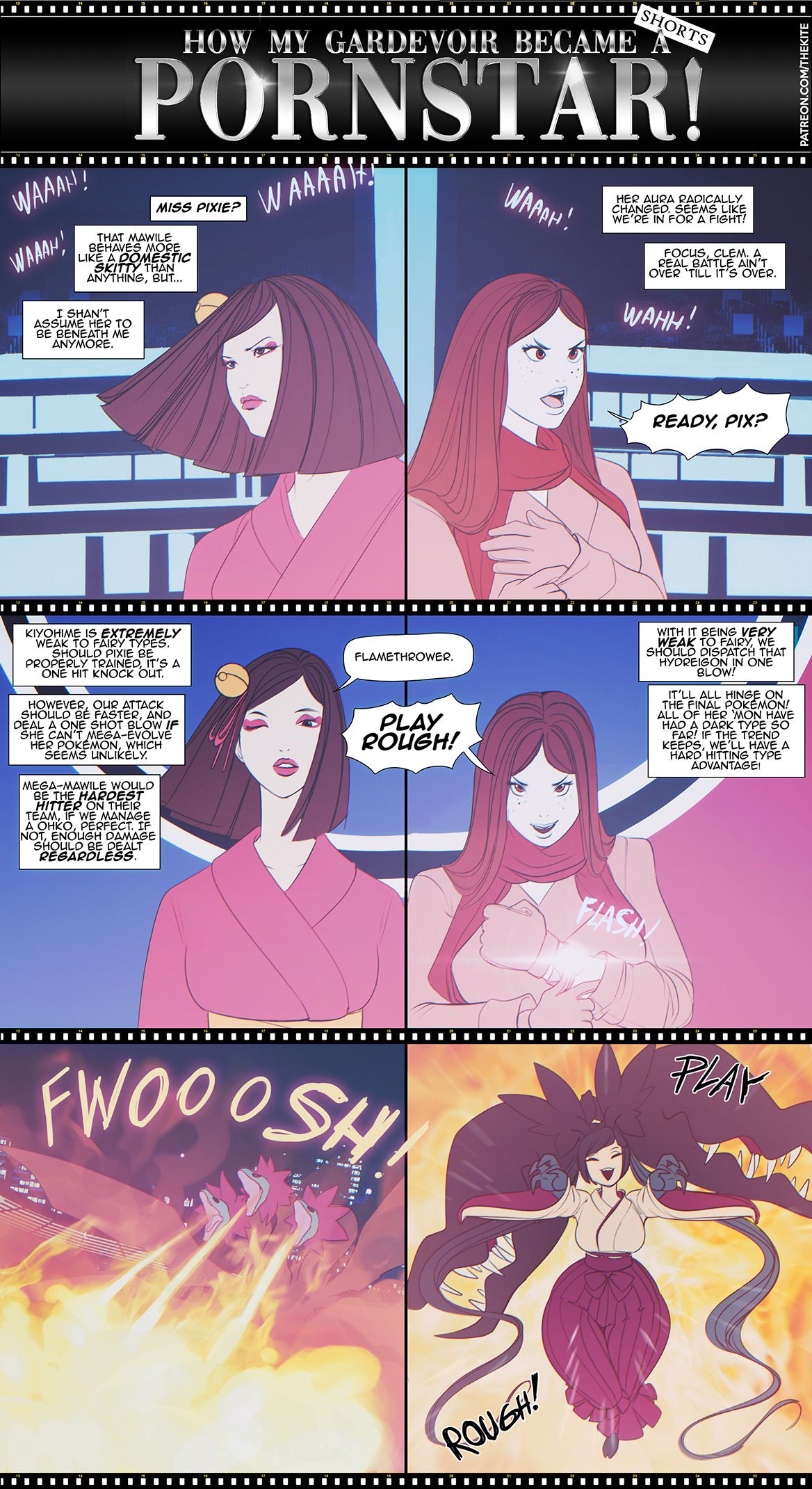 How My Gardevoir Became A Pornstar! (Pokemon) [The Kite] 0.2 . Shorts - [The Kite] – page 35
