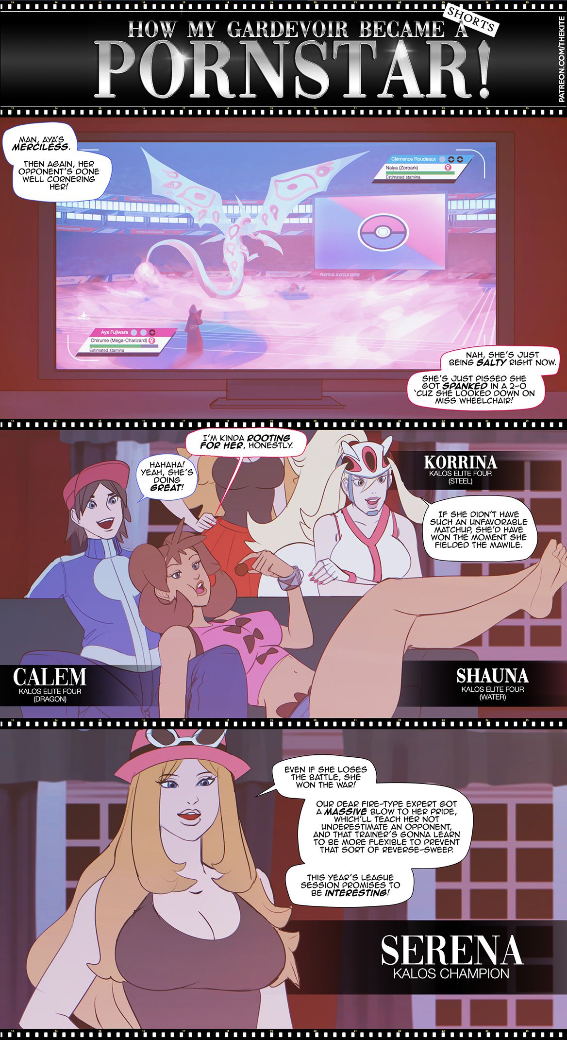 How My Gardevoir Became A Pornstar! (Pokemon) [The Kite] 0.2 . Shorts - [The Kite] – page 39