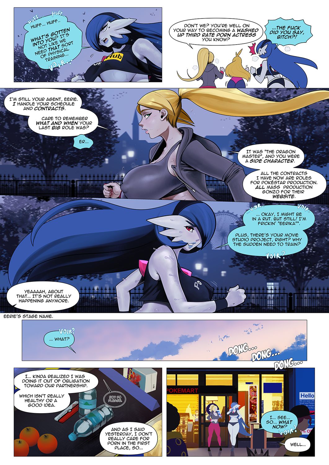 How My Gardevoir Became A Pornstar! (Pokemon) [The Kite] 3 . How My Gardevoir Became A Pornstar! - Chapter 3 (Pokemon) [The Kite] – page 4