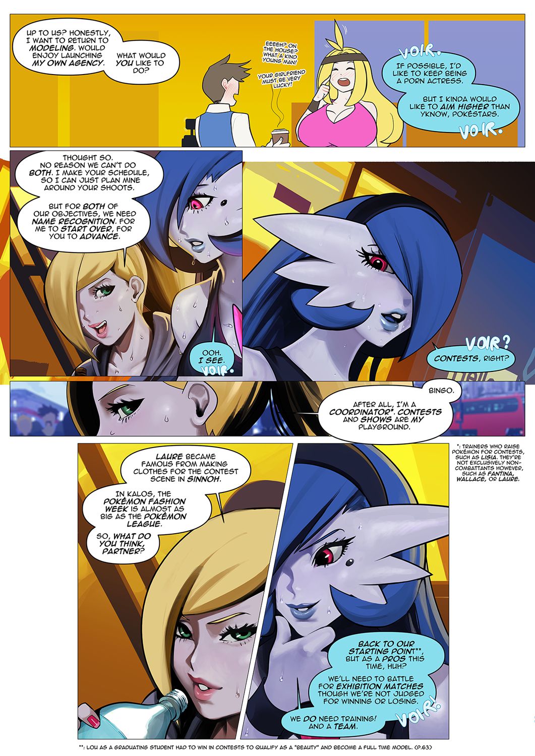How My Gardevoir Became A Pornstar! (Pokemon) [The Kite] 3 . How My Gardevoir Became A Pornstar! - Chapter 3 (Pokemon) [The Kite] – page 5