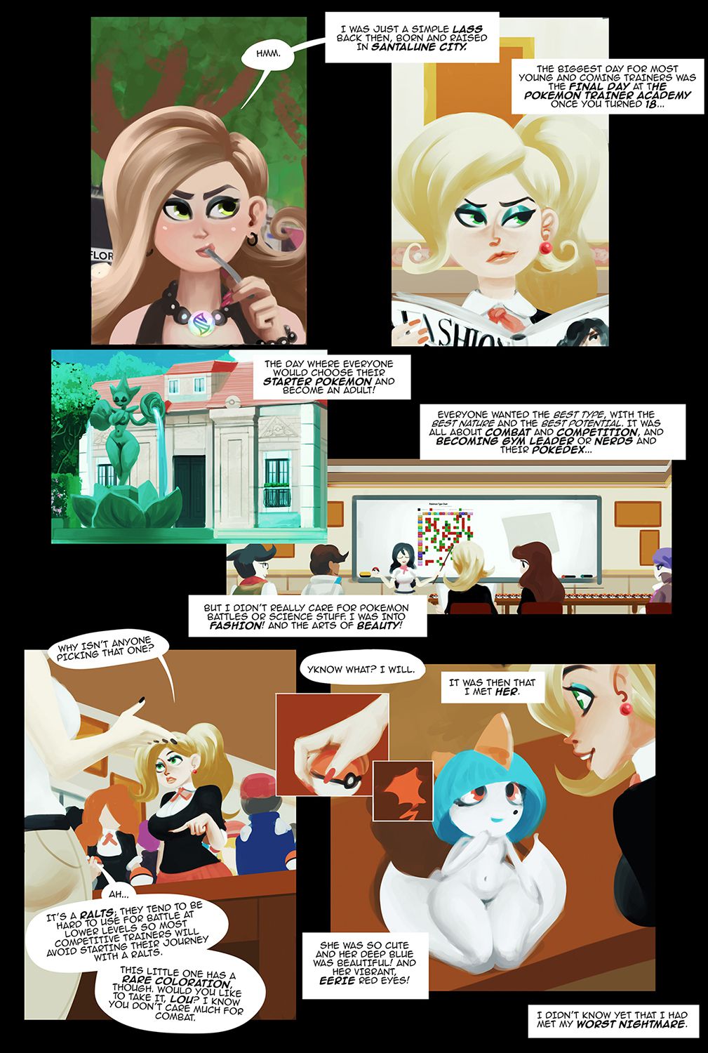 How My Gardevoir Became A Pornstar! (Pokemon) [The Kite] 0.9 . Prologue - [The Kite] – page 8